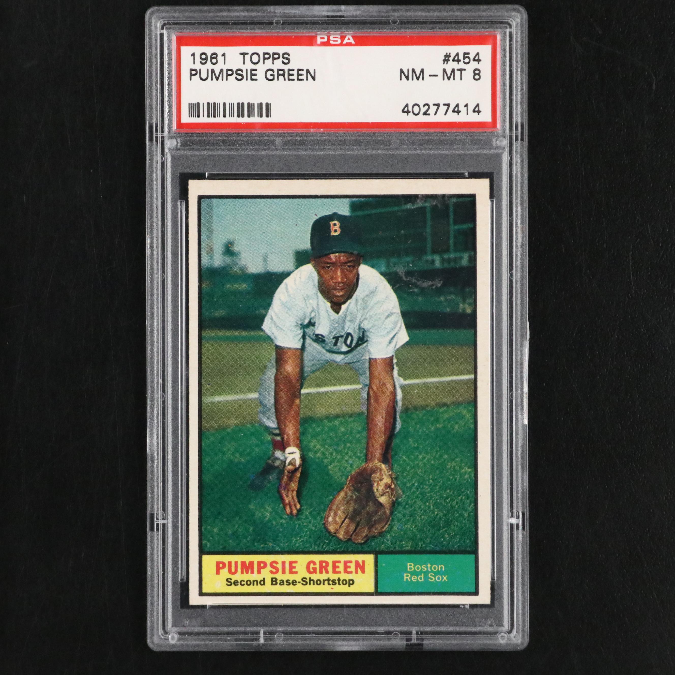 1961 Topps PSA Graded Baseball Cards Featuring Ed Rakow Rookie and More