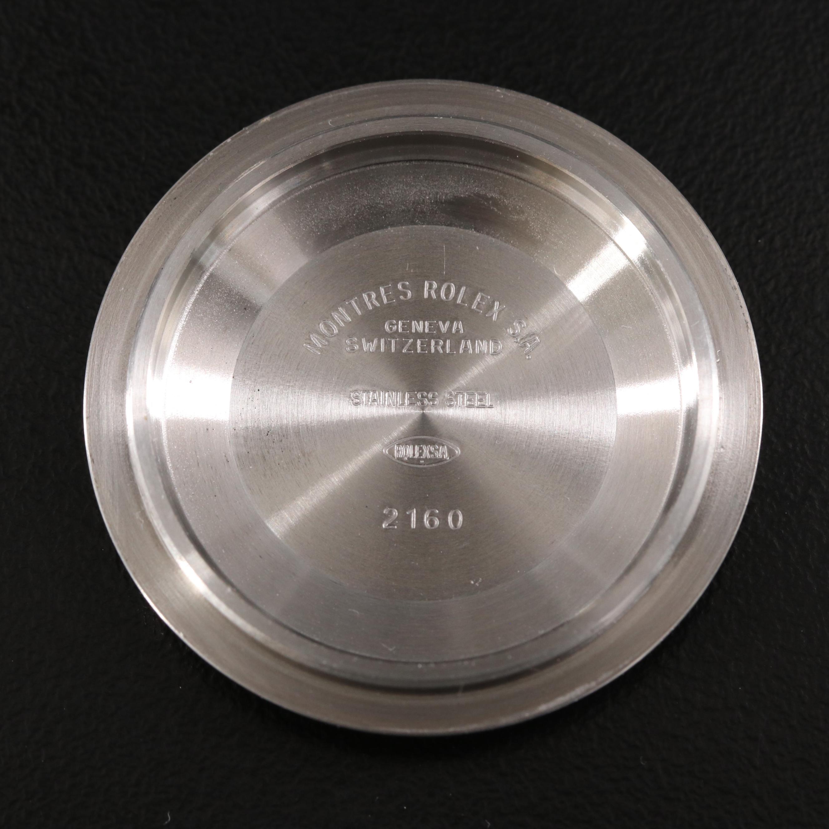 2001 Rolex Blue Dial 18K Bezel Blue Insert Submariner Watch