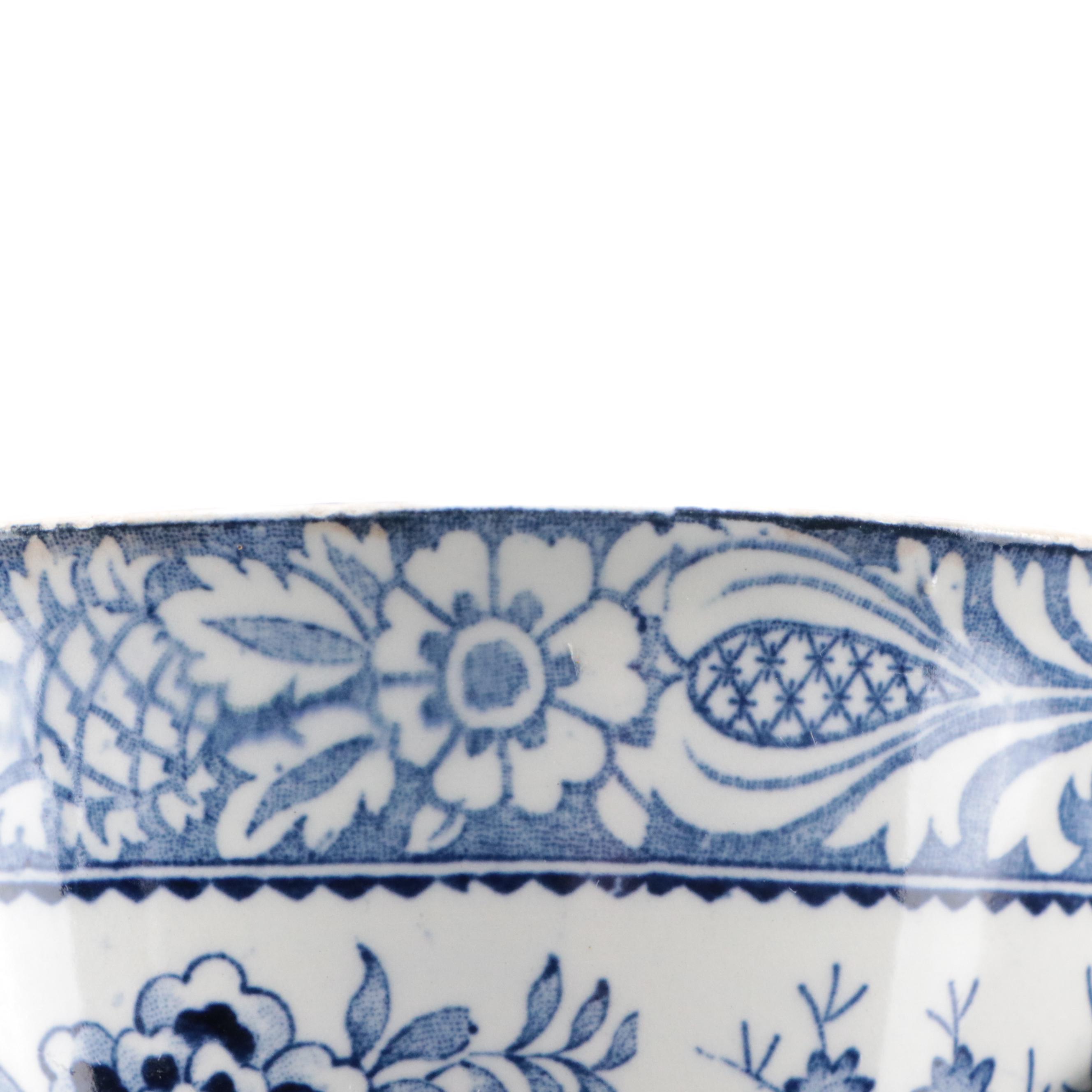 Wood & Sons "Wincanton Blue" Ironstone Dinnerware and Serveware