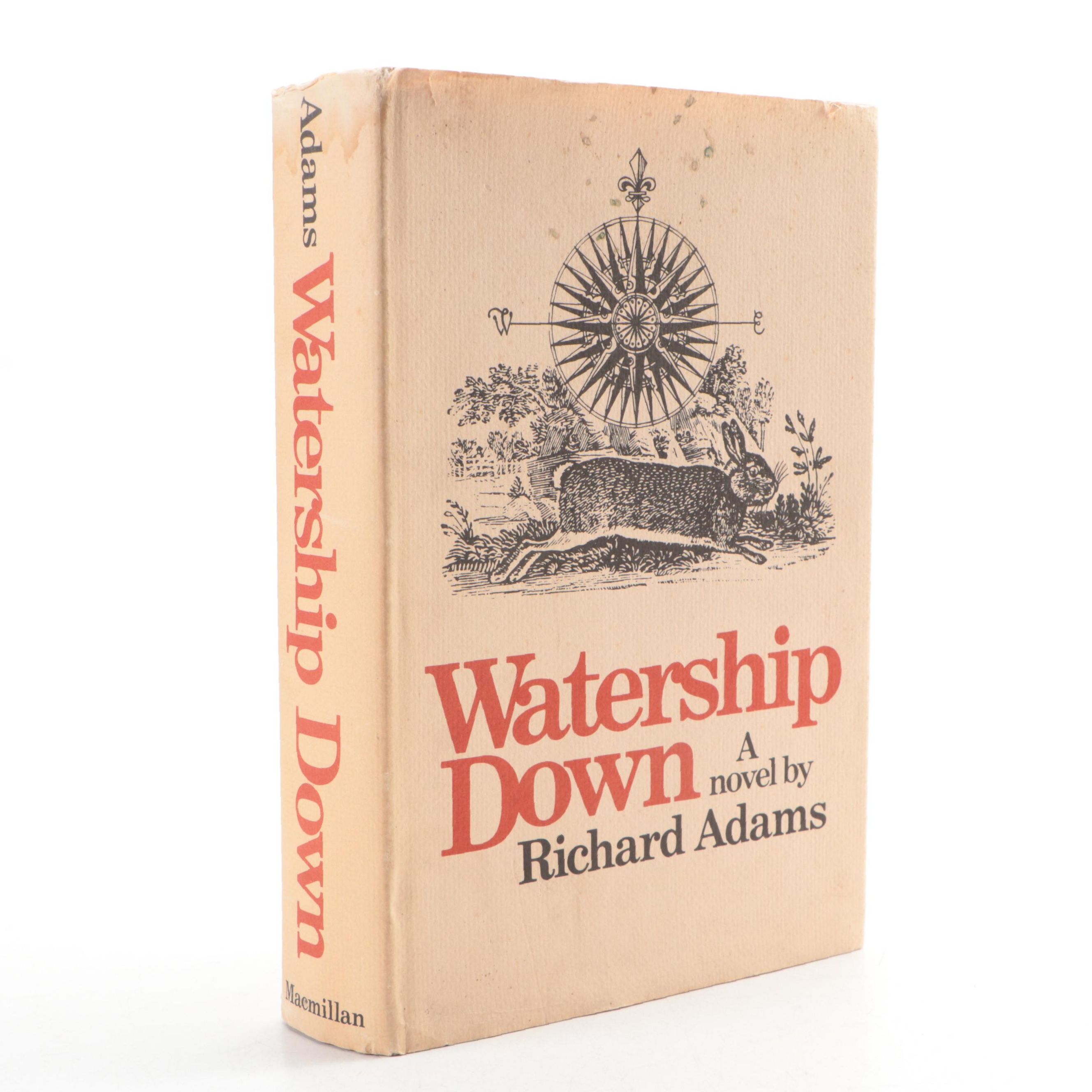 Book Club Edition "Watership Down" by Richard Adams, 1972