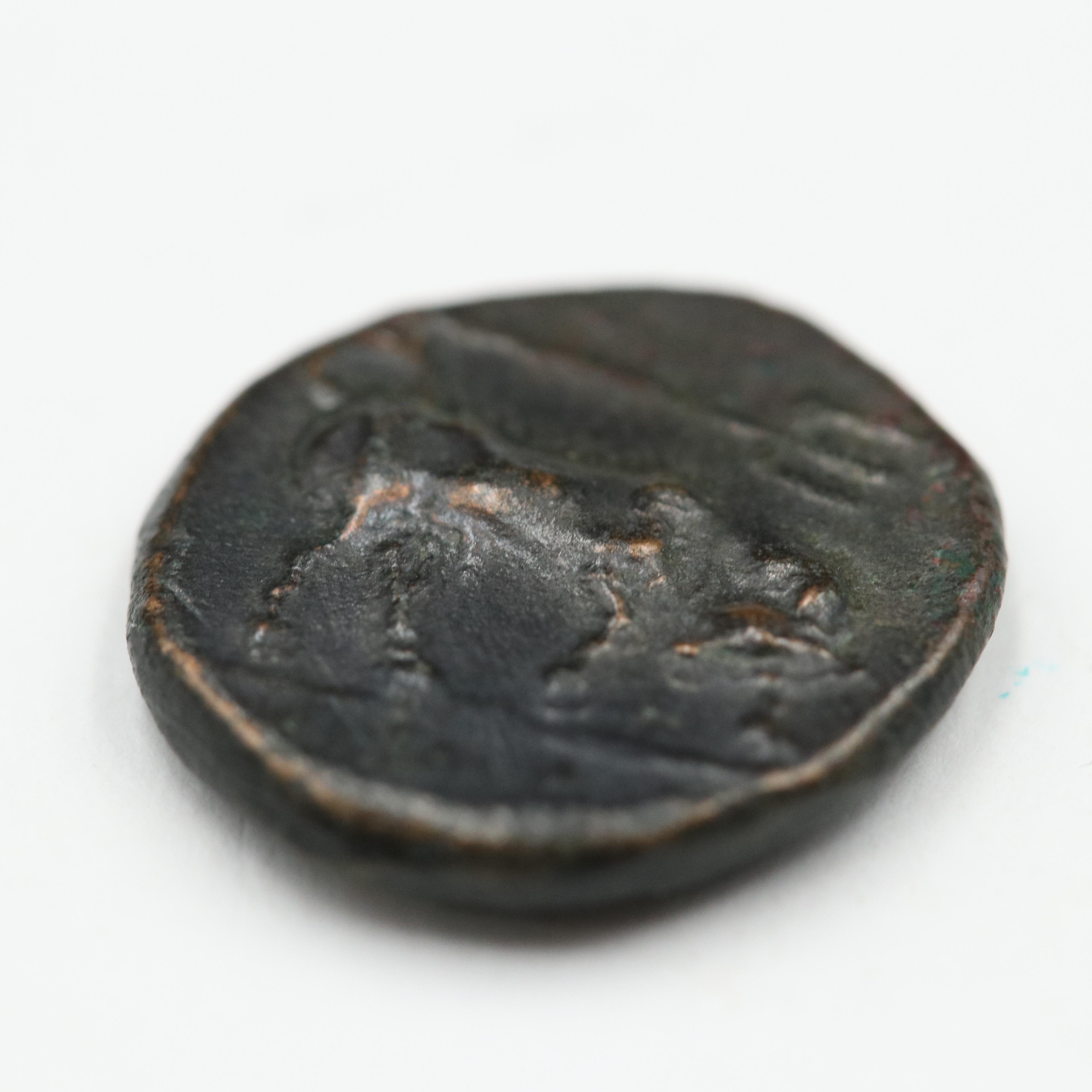 Ancient Krannon, Thessaly Bronze Coin, ca. 350 B.C.