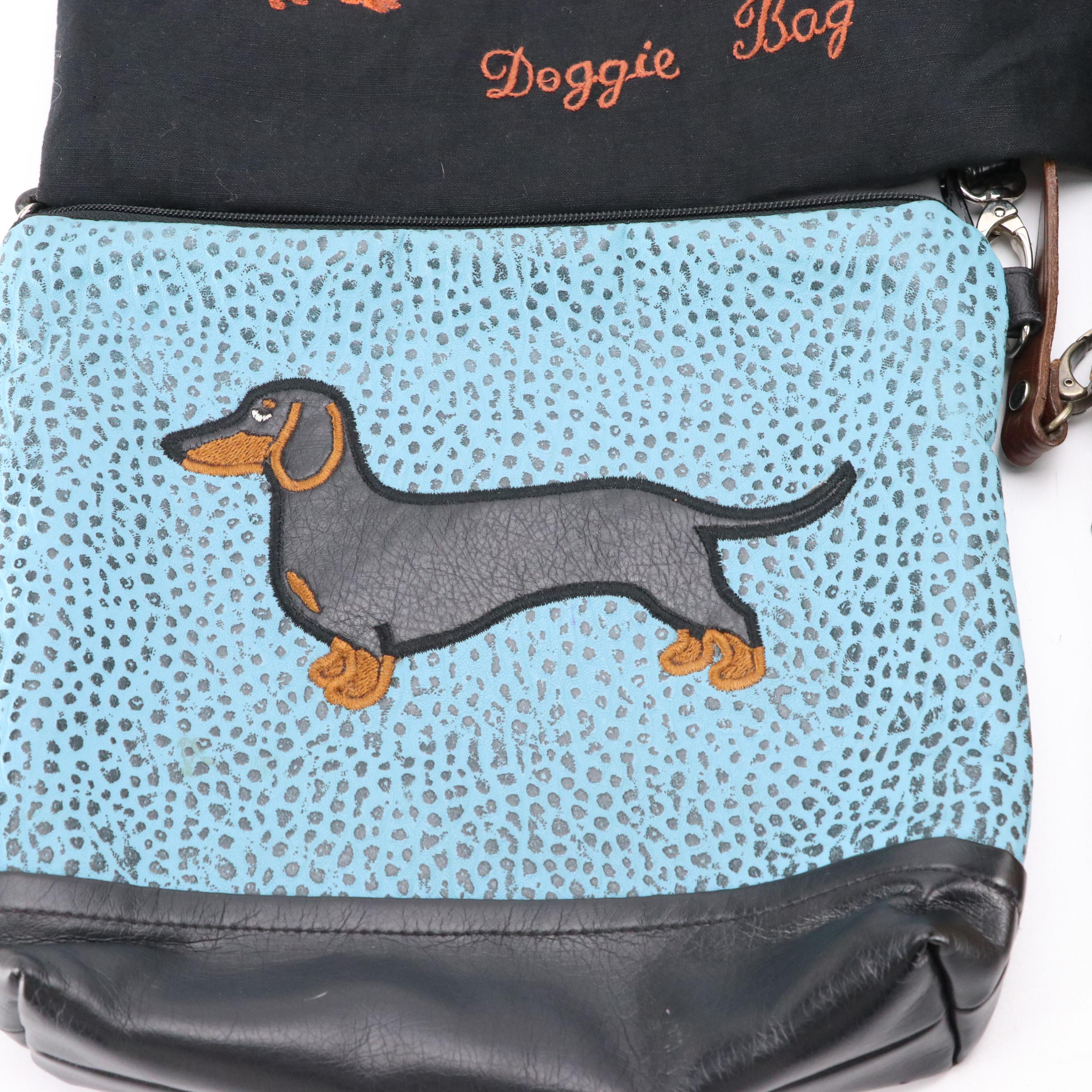 Oscars Creation Dachshund Appliqué Leather Bags, Lily Juliet Doggie Bag, More
