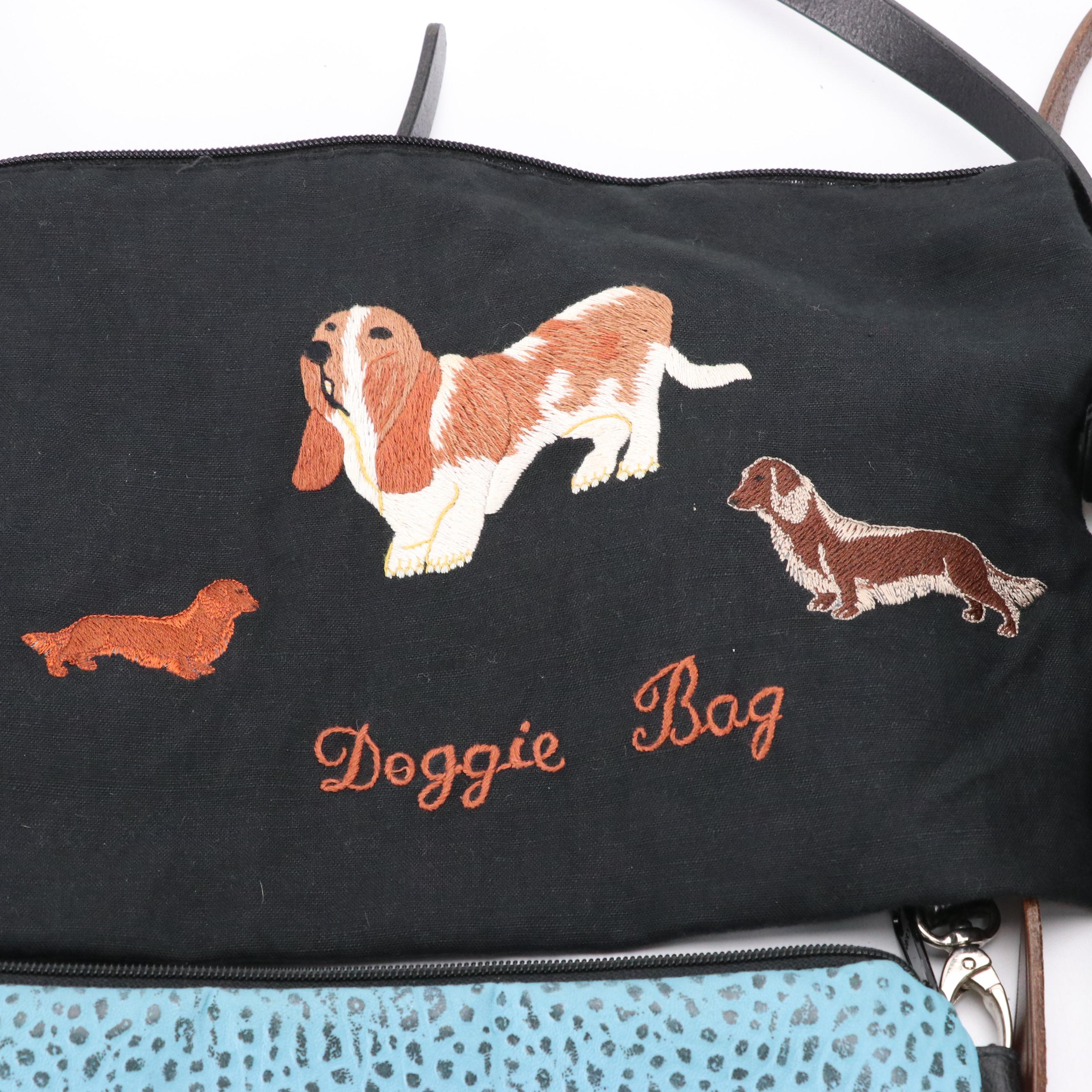 Oscars Creation Dachshund Appliqué Leather Bags, Lily Juliet Doggie Bag, More