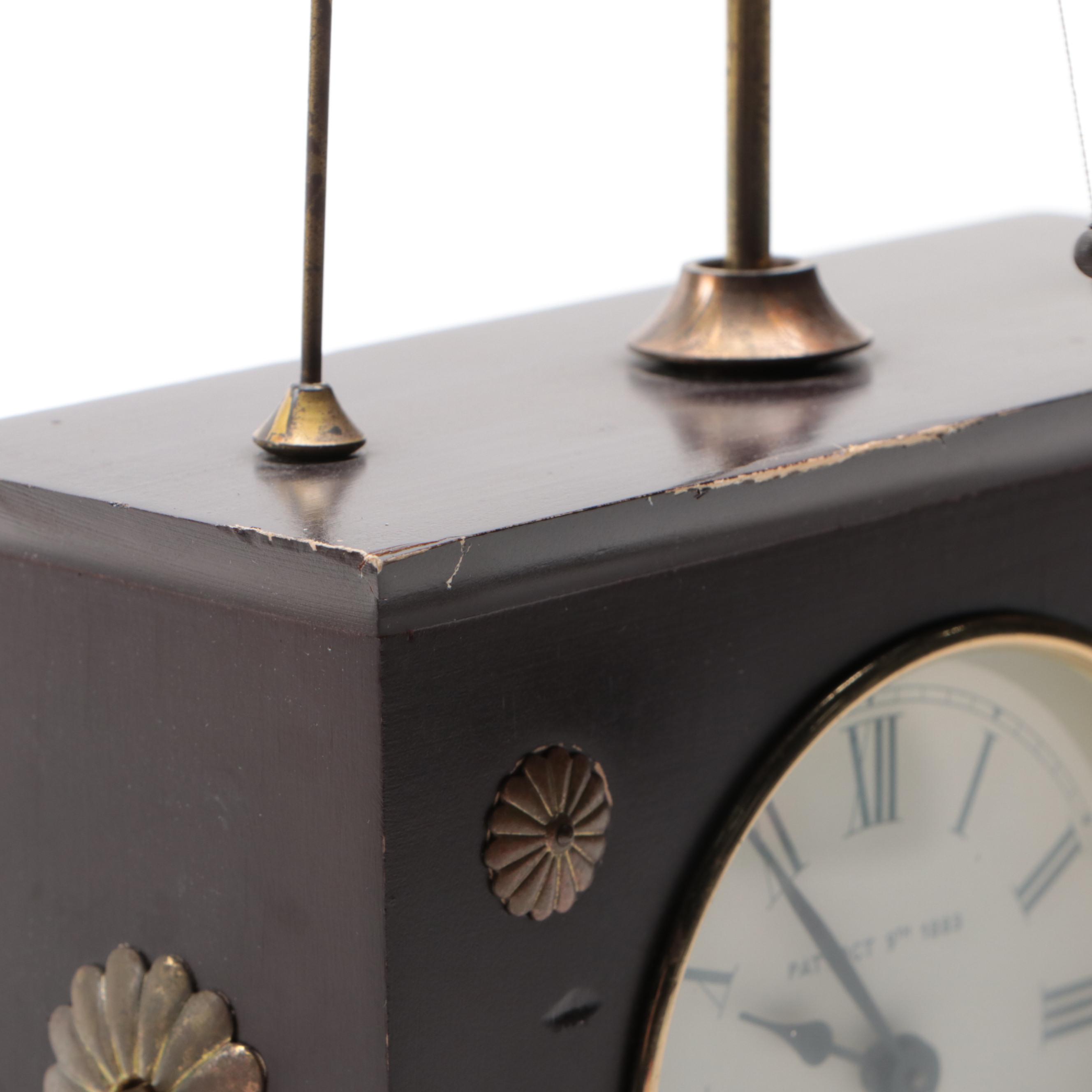 Jerome & Co. Horolovar Flying Pendulum Clock with Stein Bank