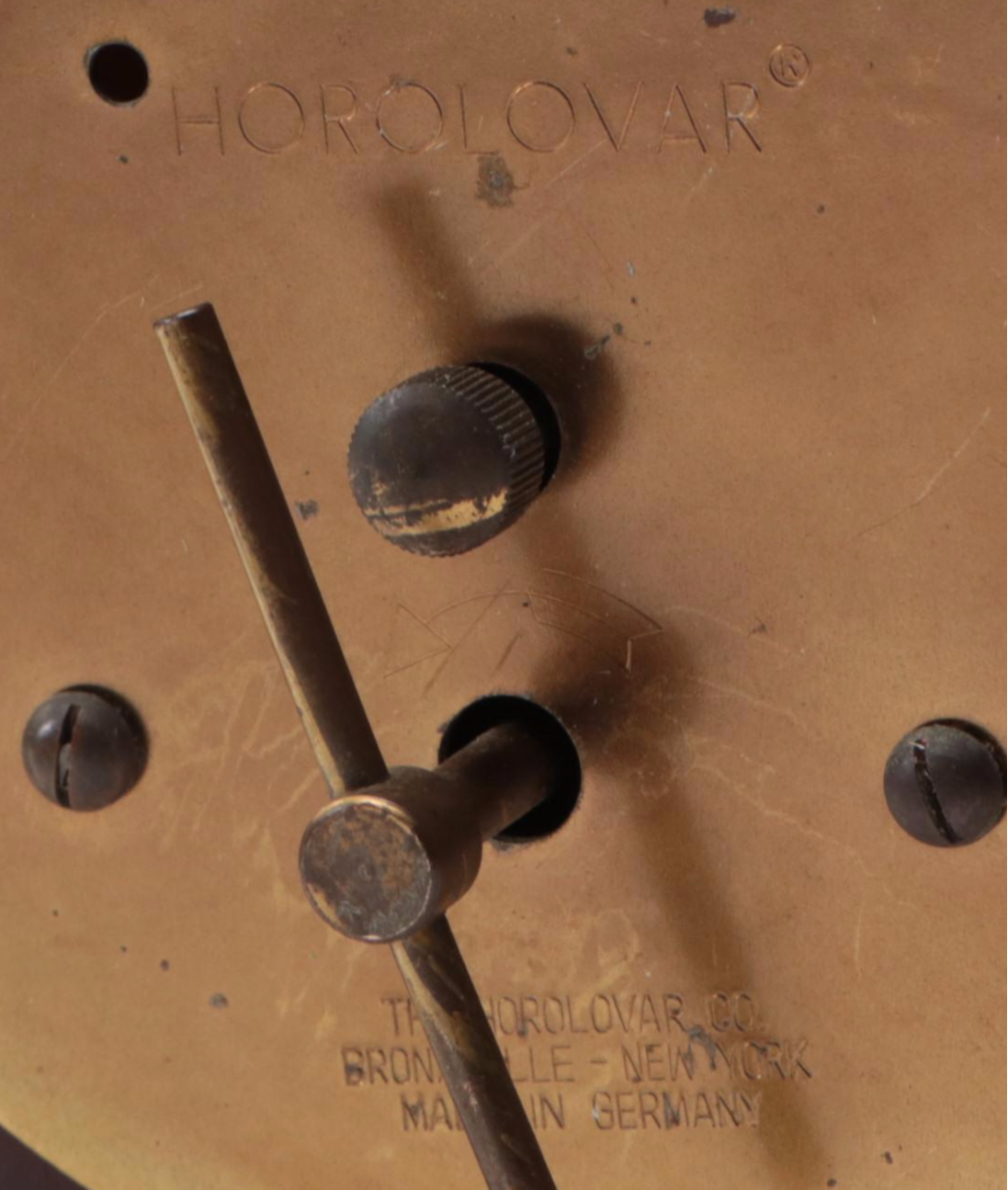 Jerome & Co. Horolovar Flying Pendulum Clock with Stein Bank