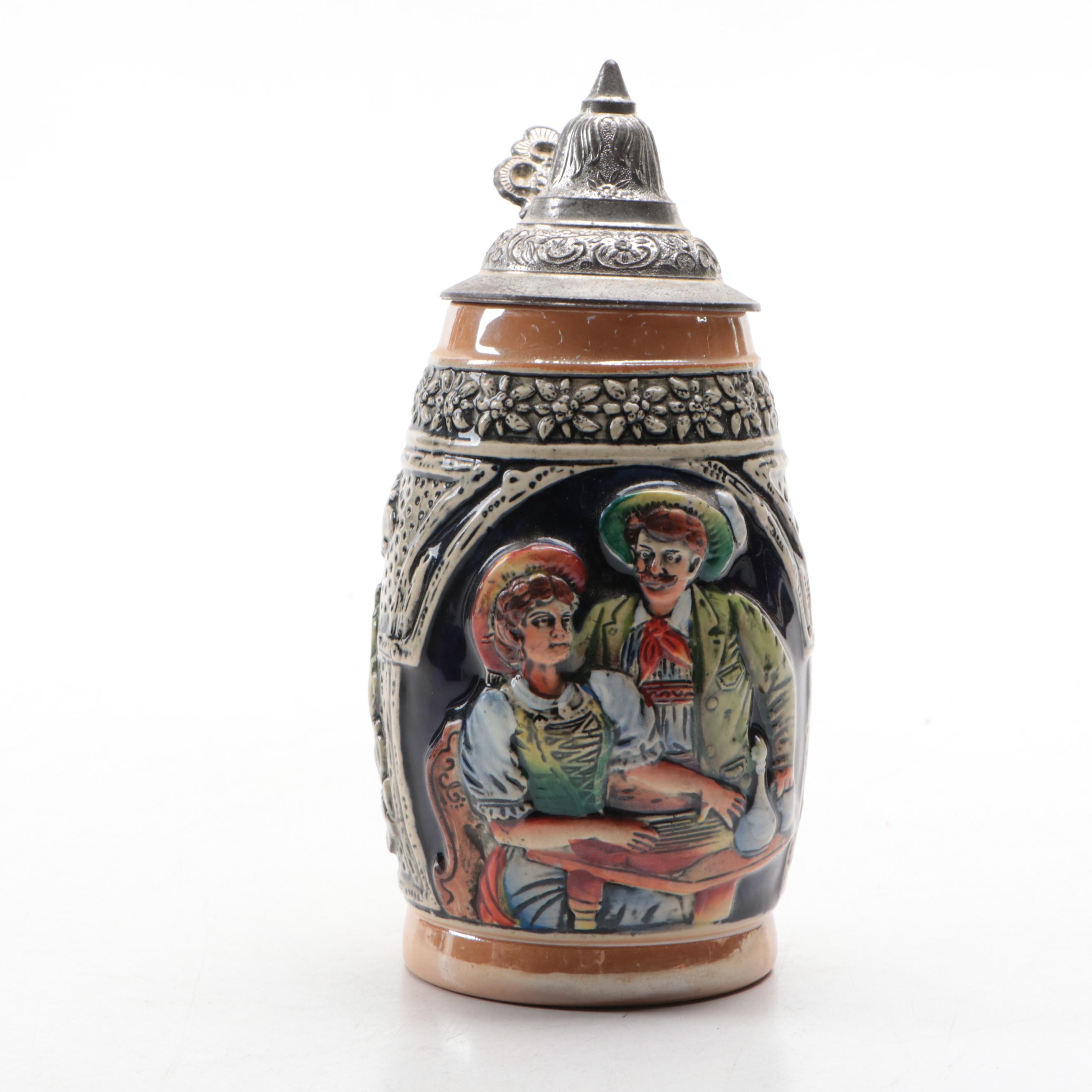 Jerome & Co. Horolovar Flying Pendulum Clock with Stein Bank