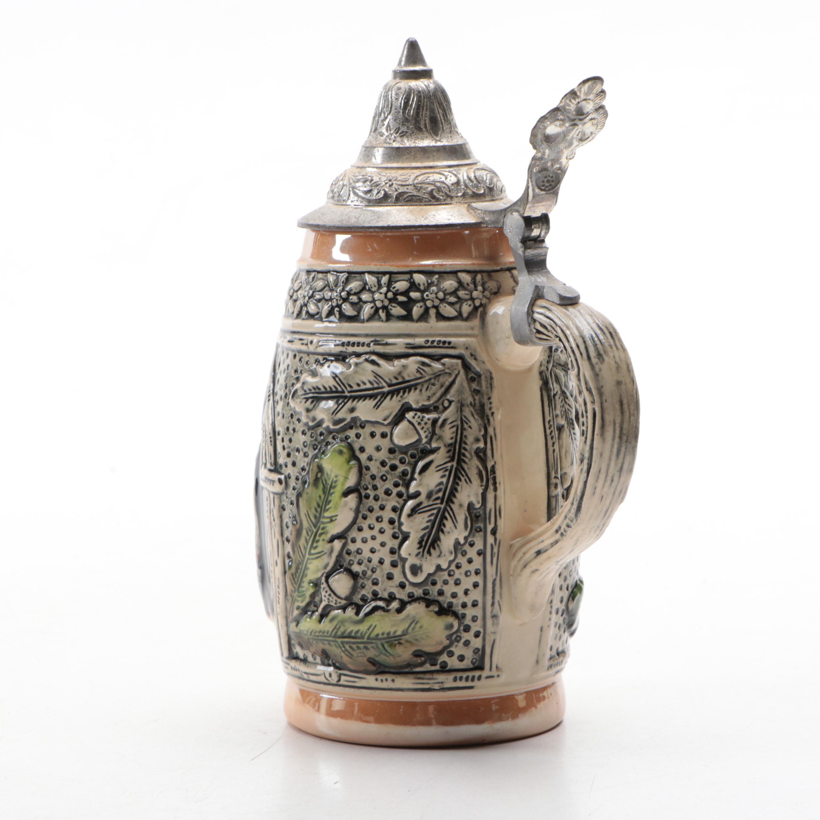 Jerome & Co. Horolovar Flying Pendulum Clock with Stein Bank