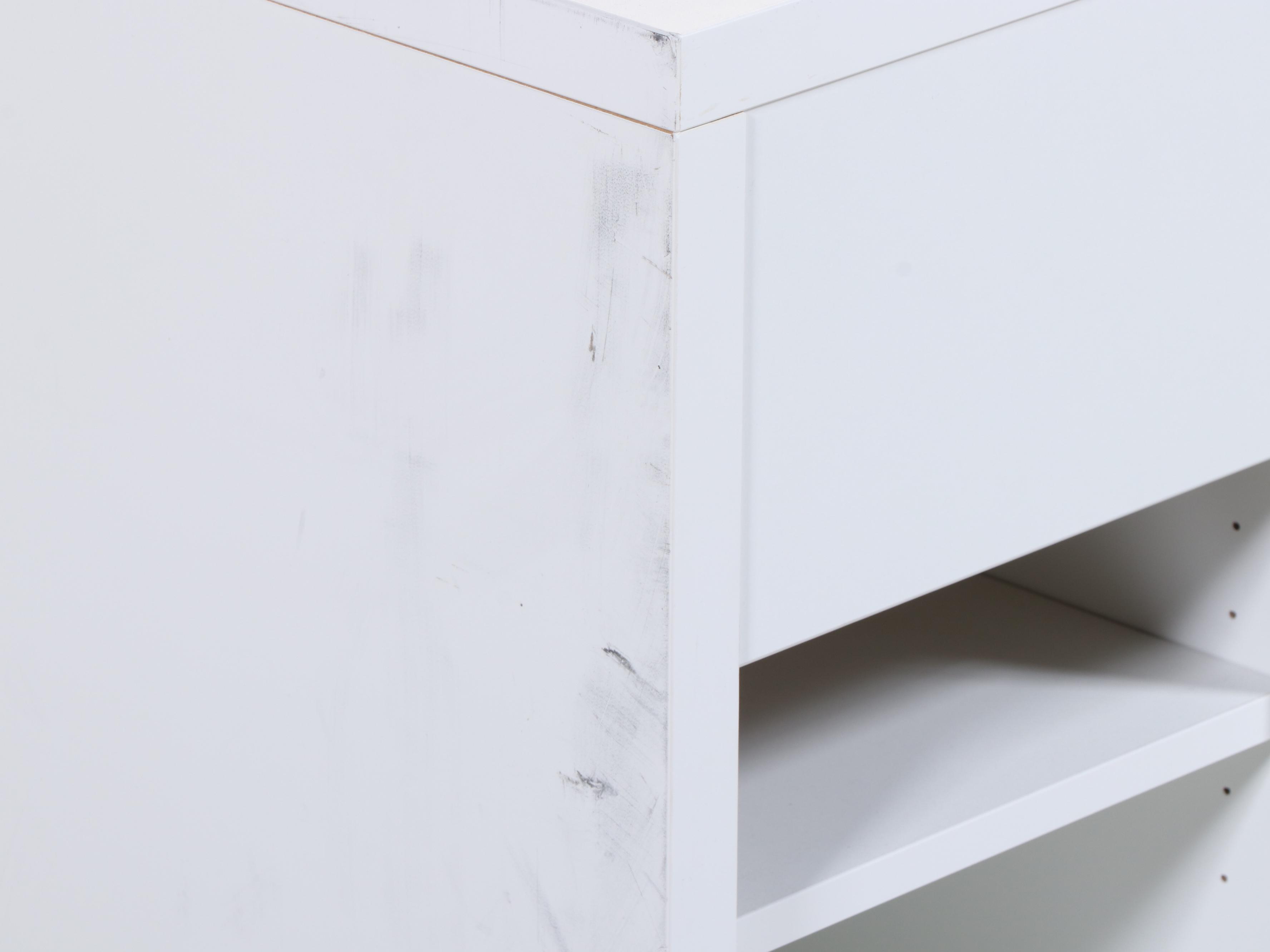 Henrik Preutz for IKEA "Micke" White Laminate and Powder-Coated Steel Desk