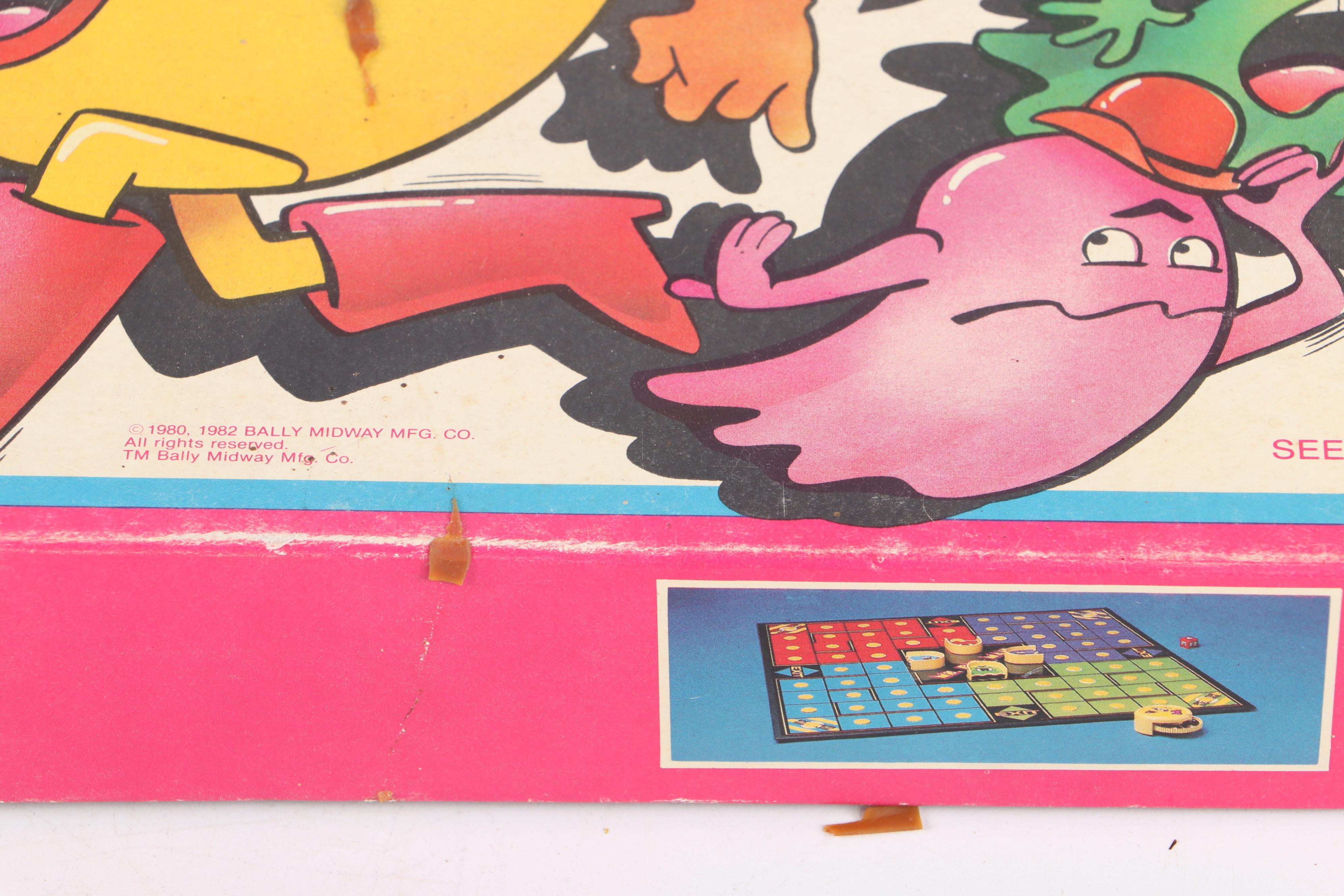 Milton Bradley "Pac-Man" and "Ms. Pac-Man" Games, Late 20th Century