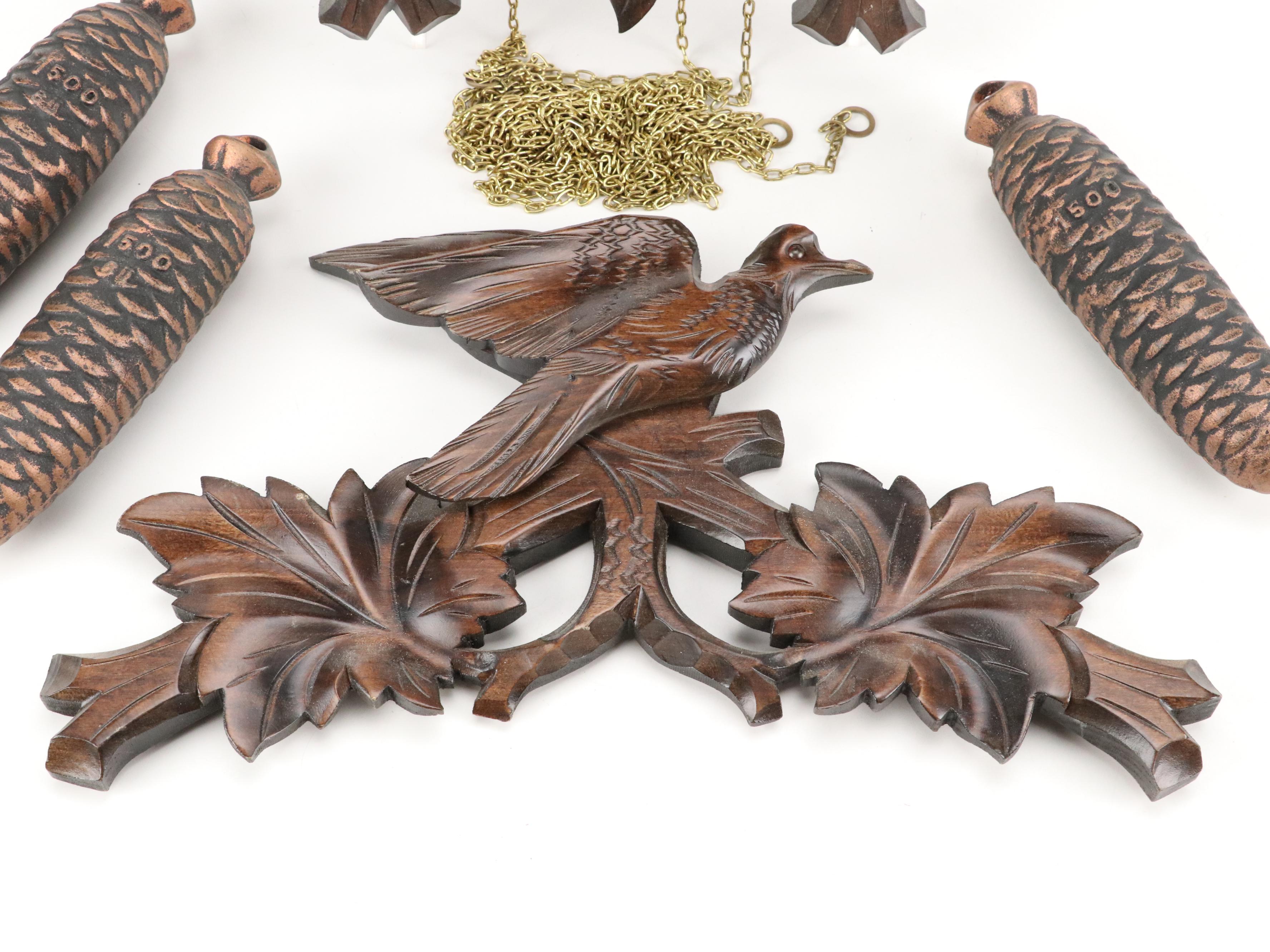 German Black Forest Anton Schneider Söhne Cuckoo Clock
