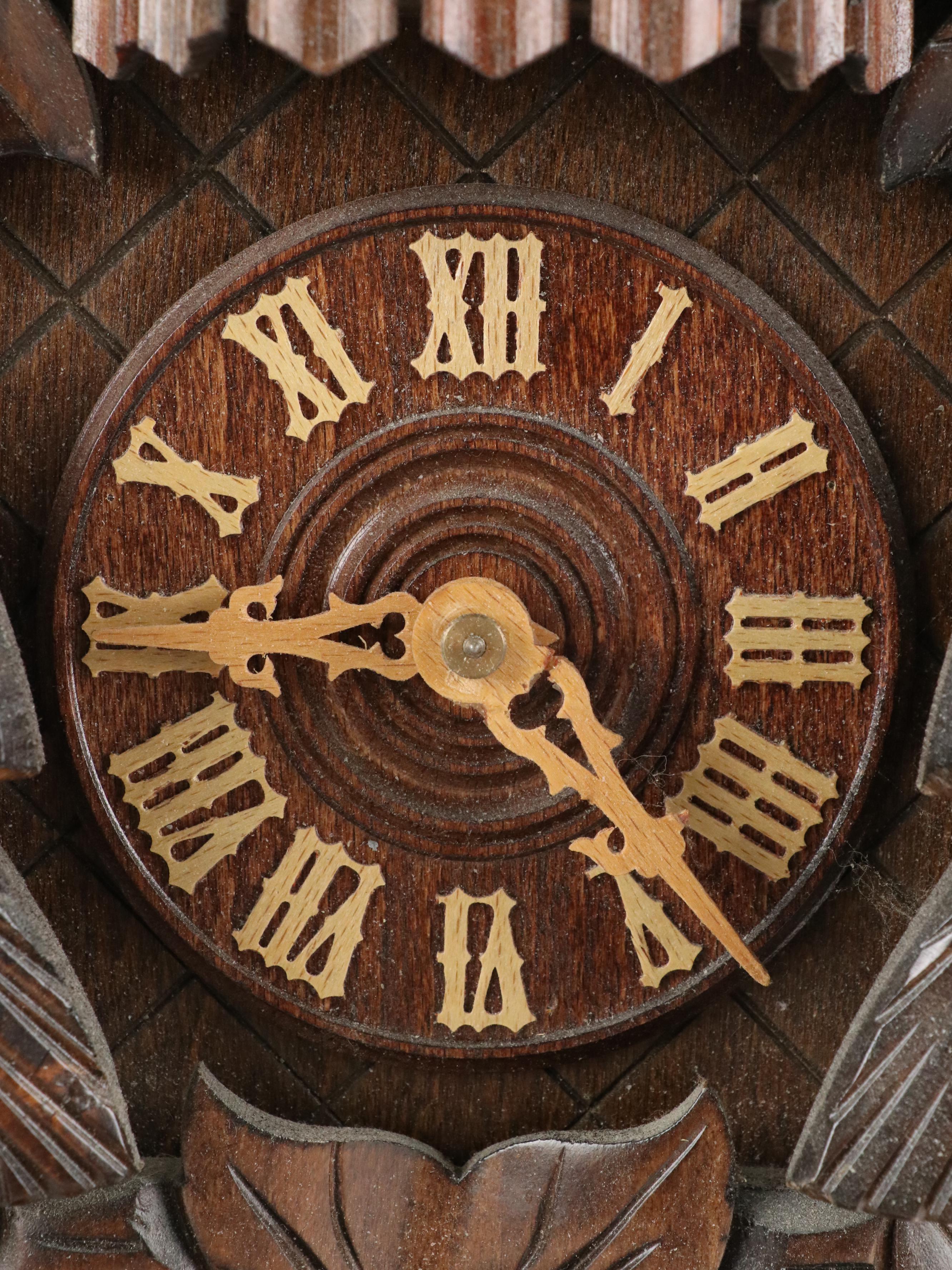 German Black Forest Anton Schneider Söhne Cuckoo Clock