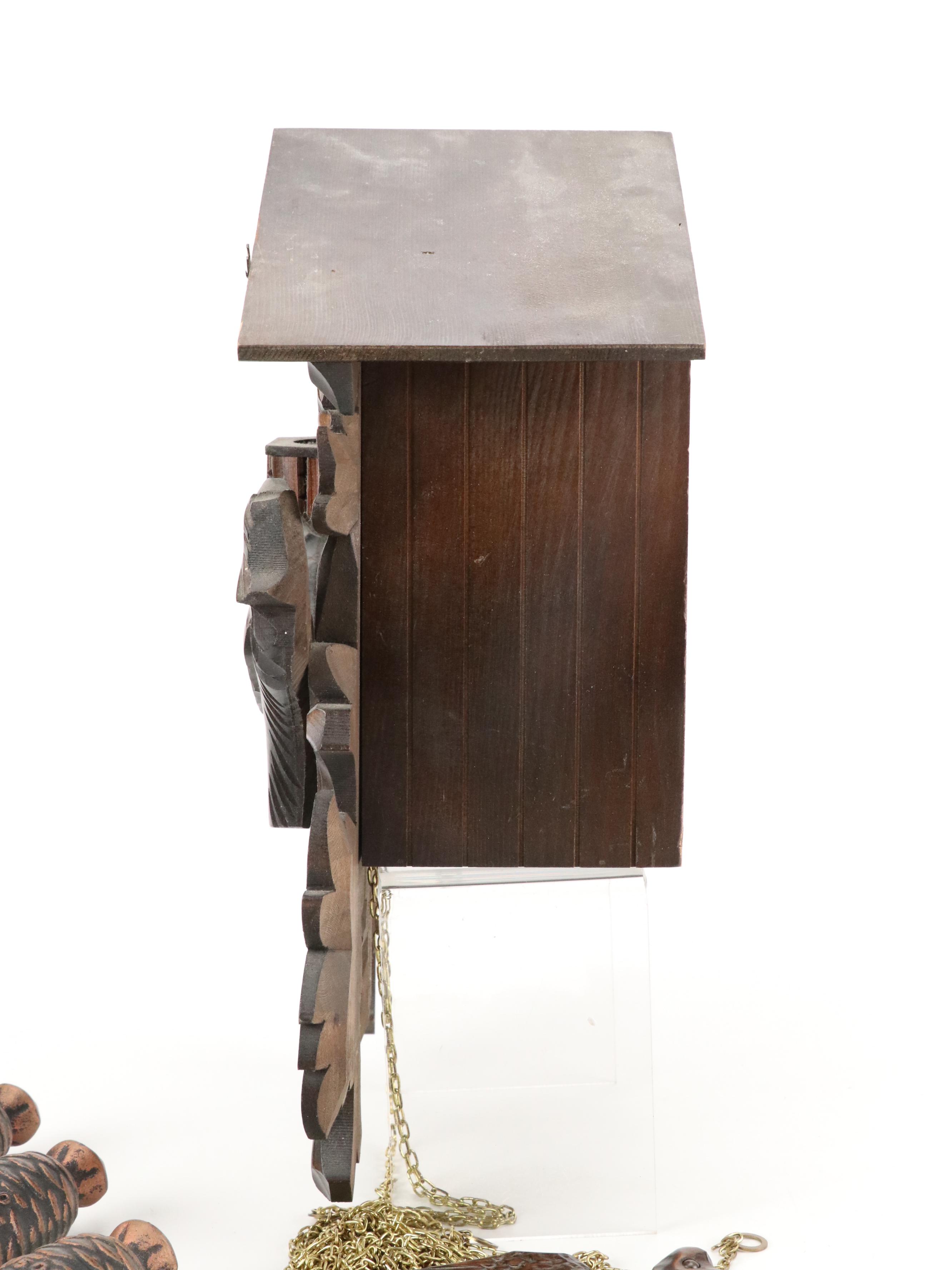 German Black Forest Anton Schneider Söhne Cuckoo Clock