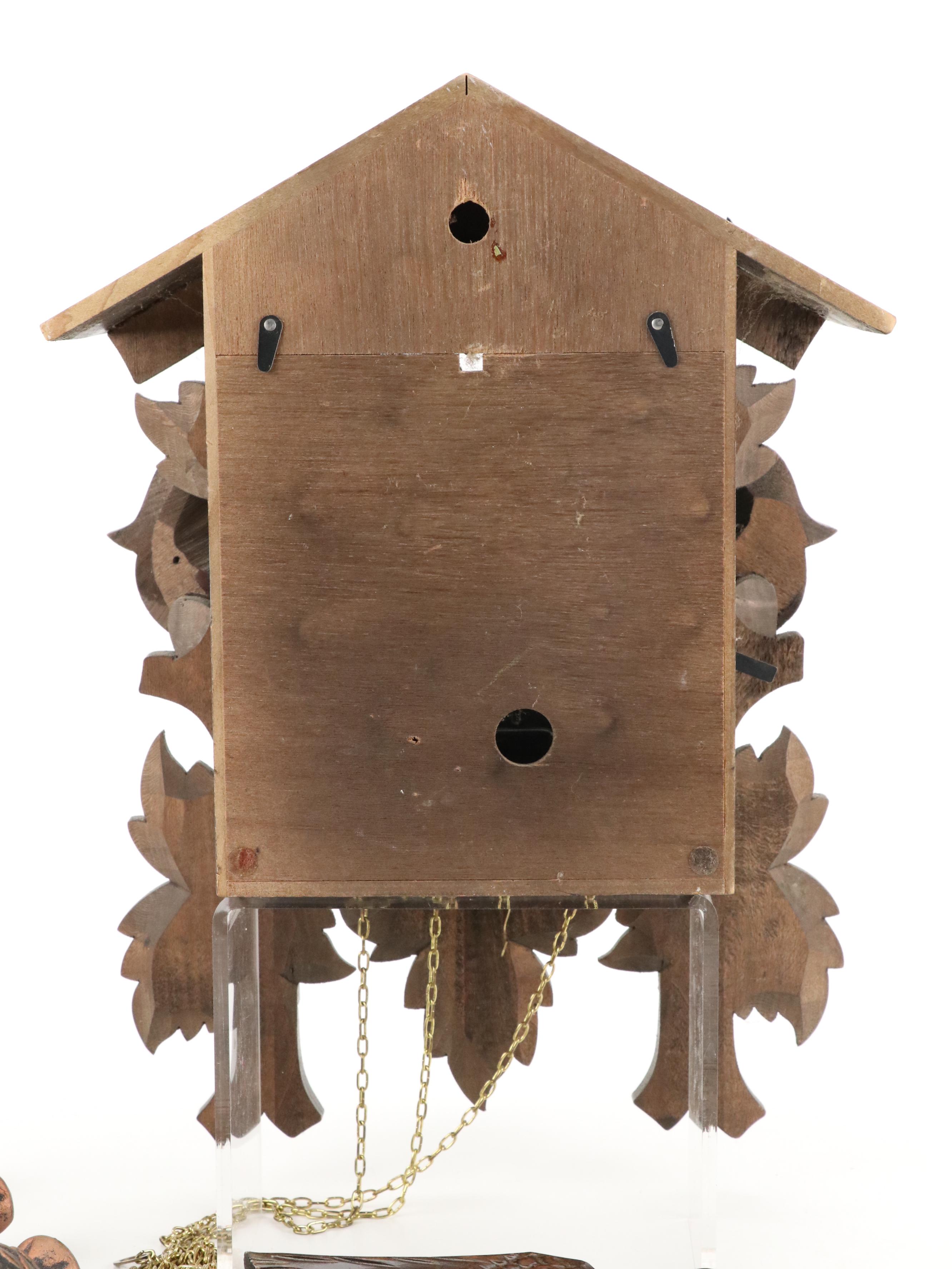 German Black Forest Anton Schneider Söhne Cuckoo Clock