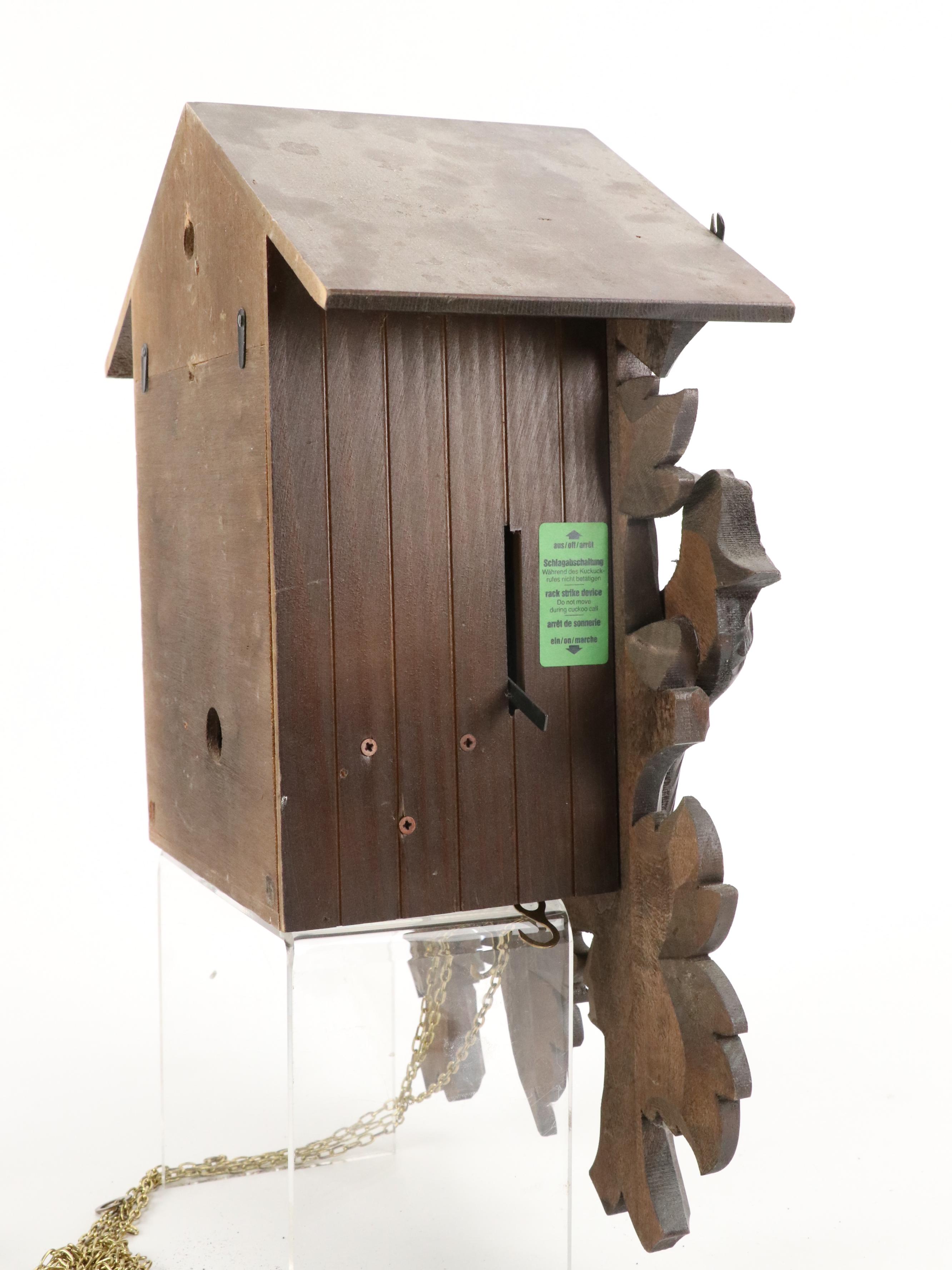 German Black Forest Anton Schneider Söhne Cuckoo Clock
