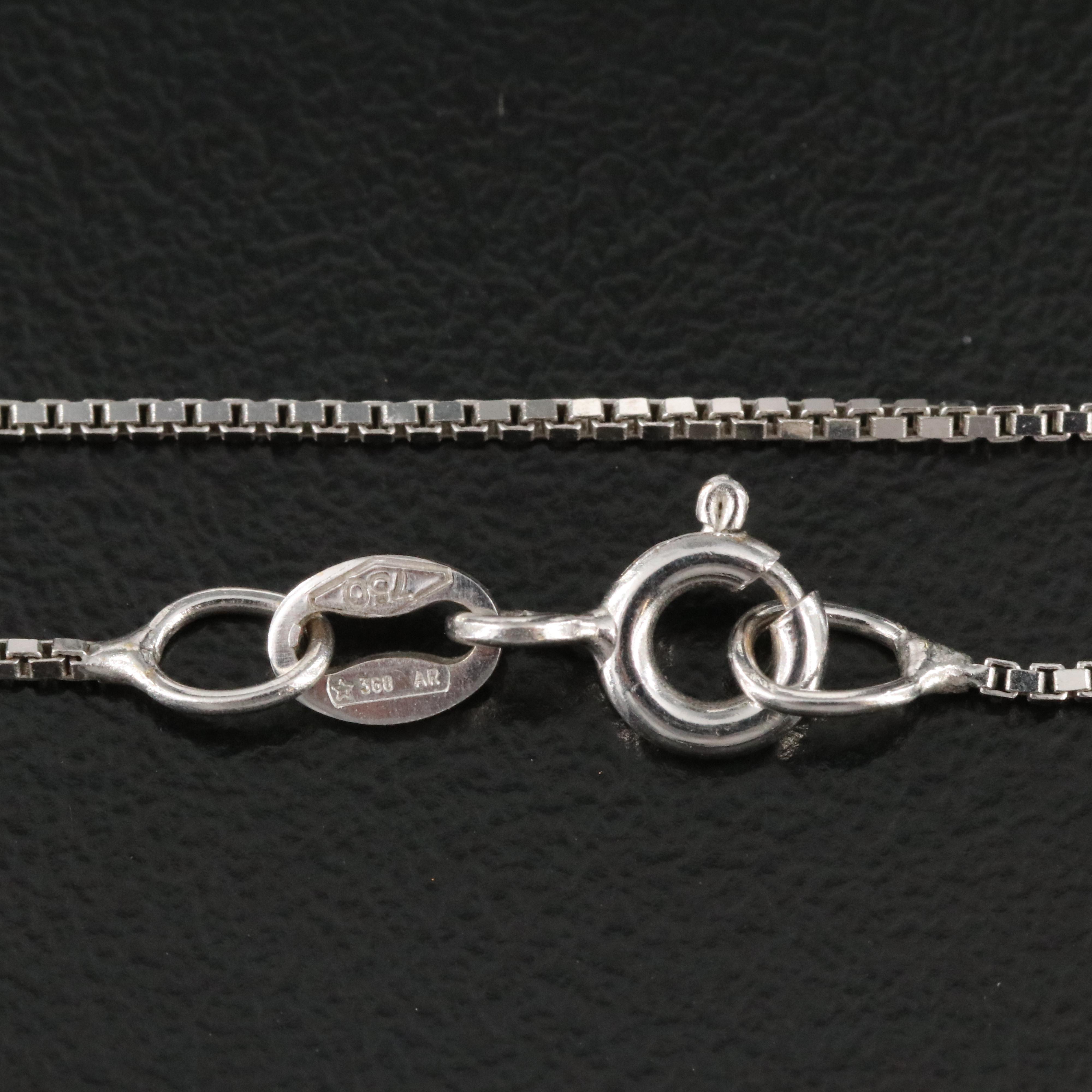 18K Box Chain Necklace