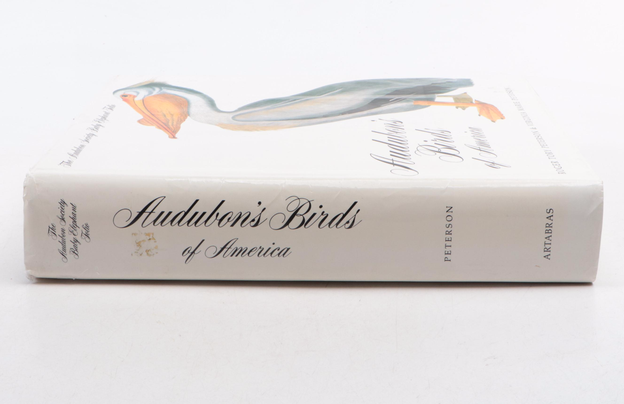 Baby Elephant Folio "Audubon's Birds of America" by the Petersons, 1985