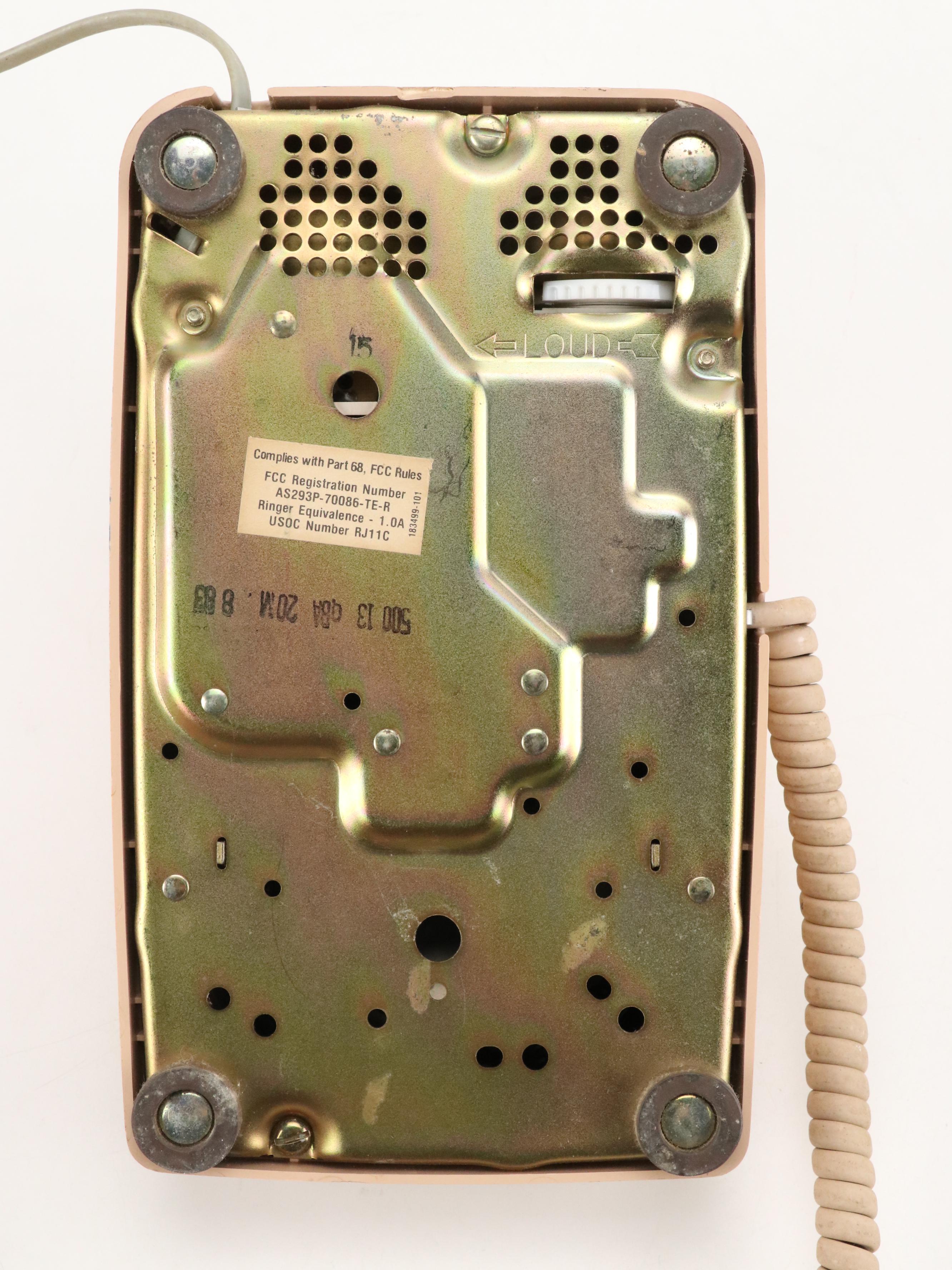 Stromberg-Carlson Pink Rotary Dial Telephone, Late 20th Century