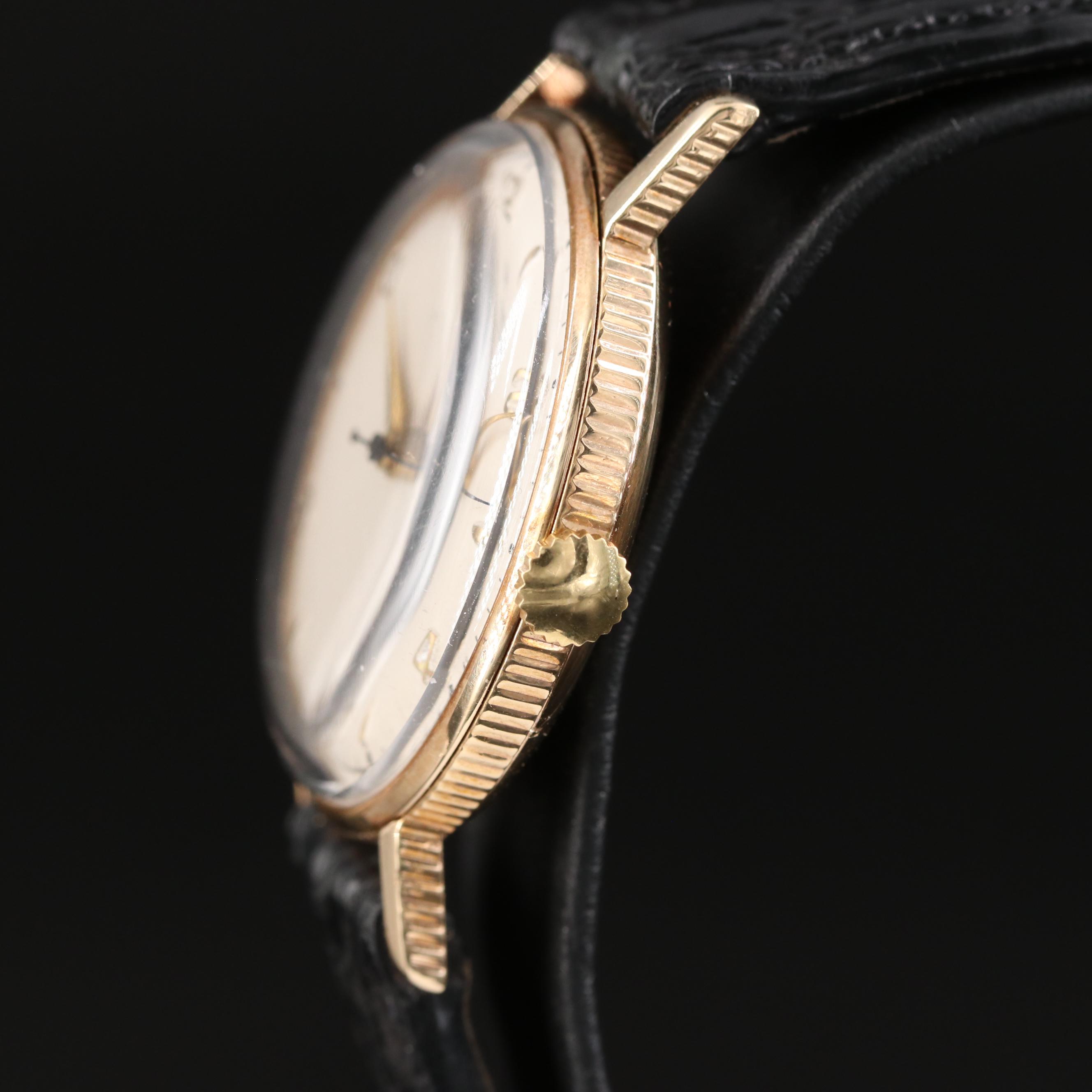 9K Rolex Precision Coin Edge Vintage Watch