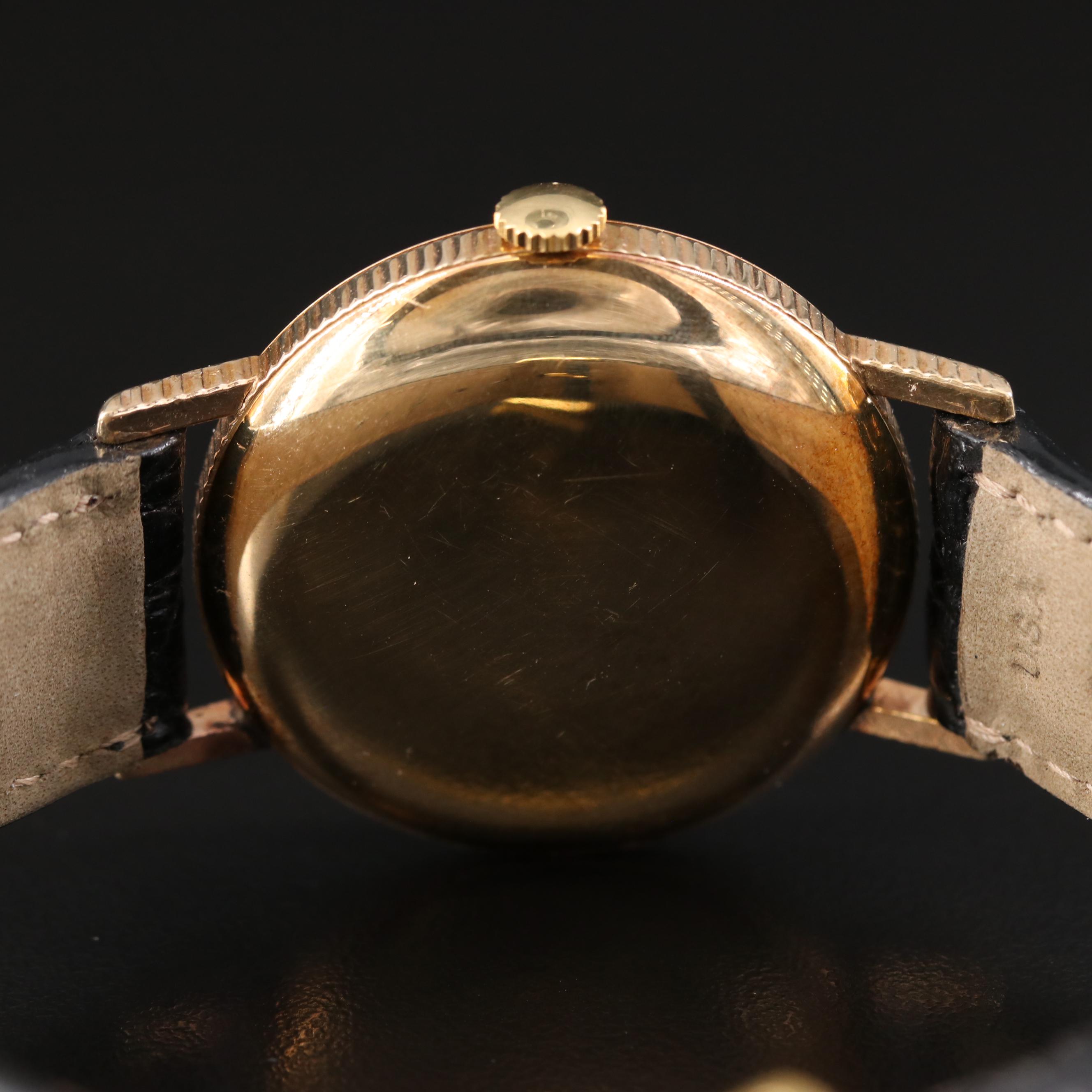 9K Rolex Precision Coin Edge Vintage Watch