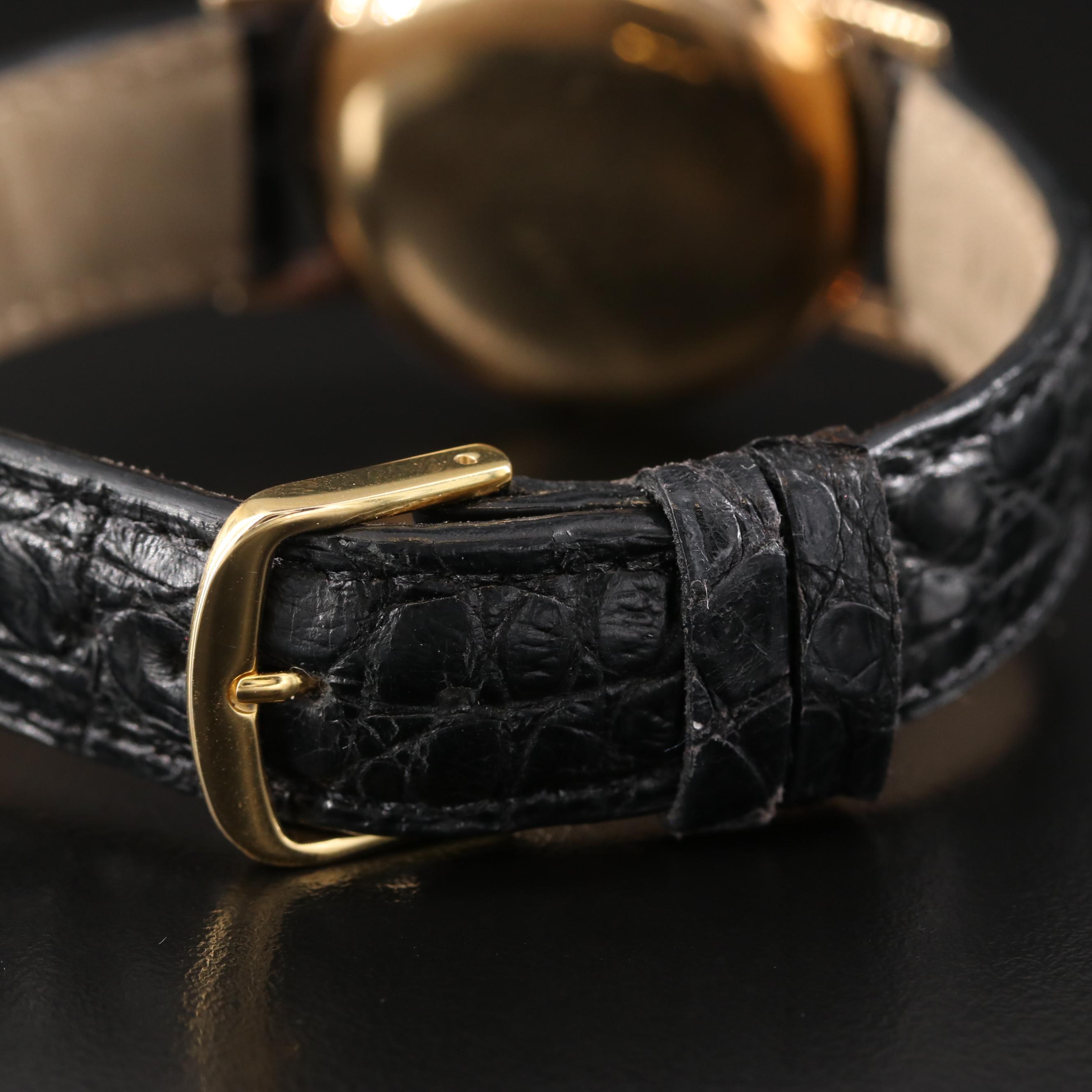 9K Rolex Precision Coin Edge Vintage Watch