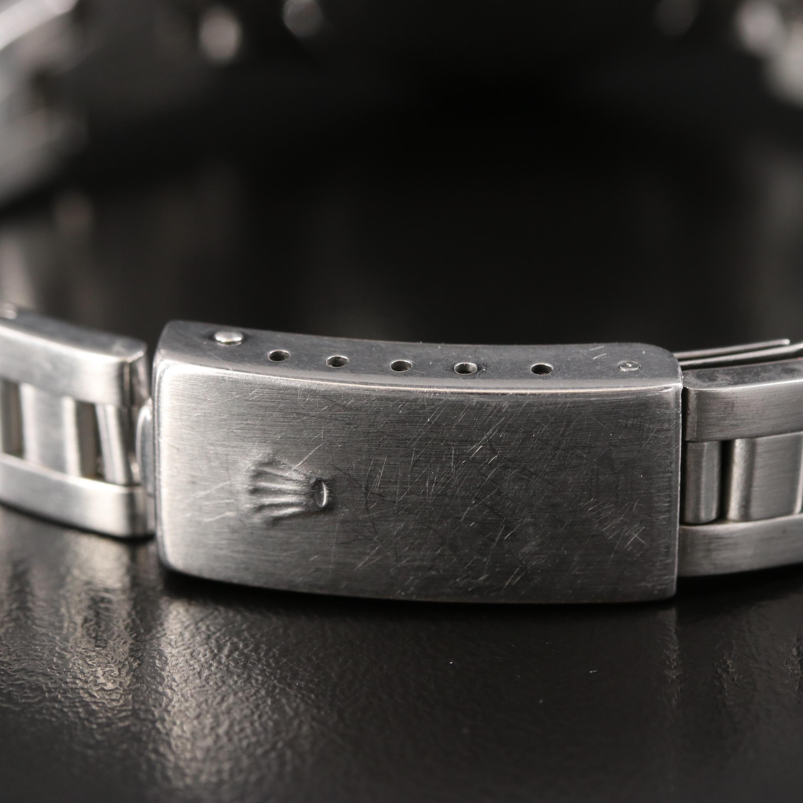 2000 Rolex Oyster Perpetual Blue Dial Date Watch