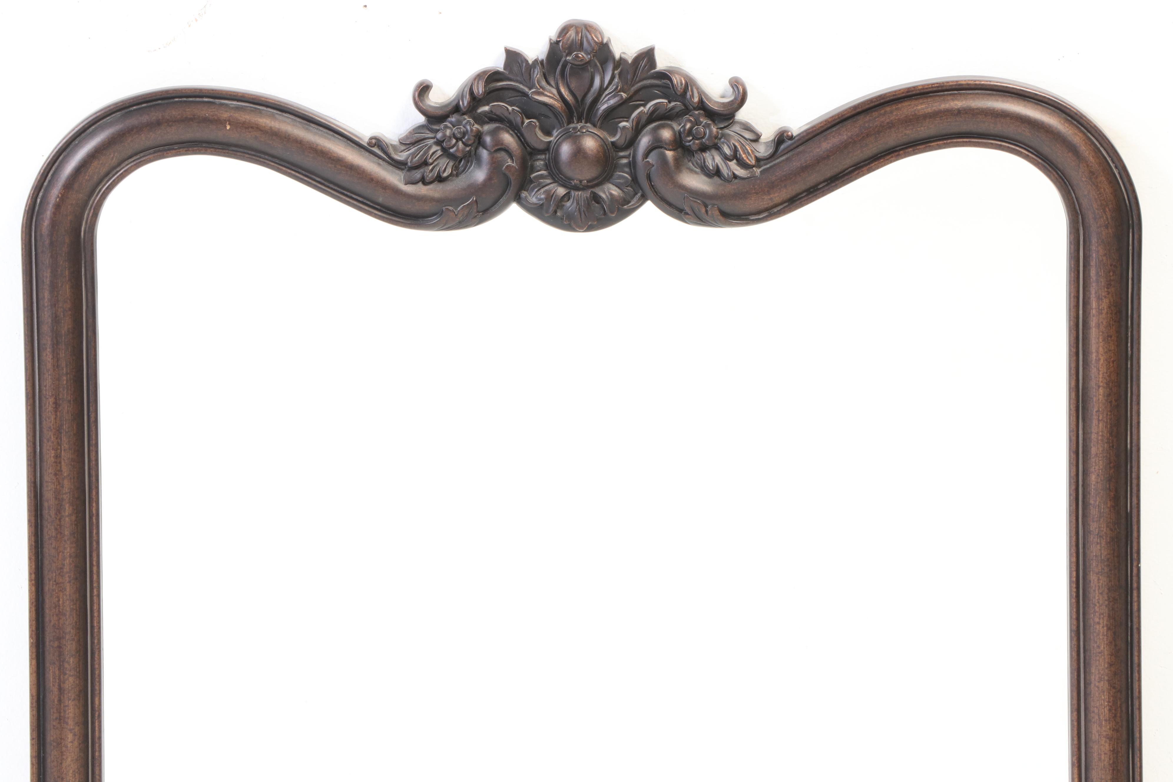 Howard Elliott Collection "Eliza" Bronze Finish Wall Mirror, Contemporary