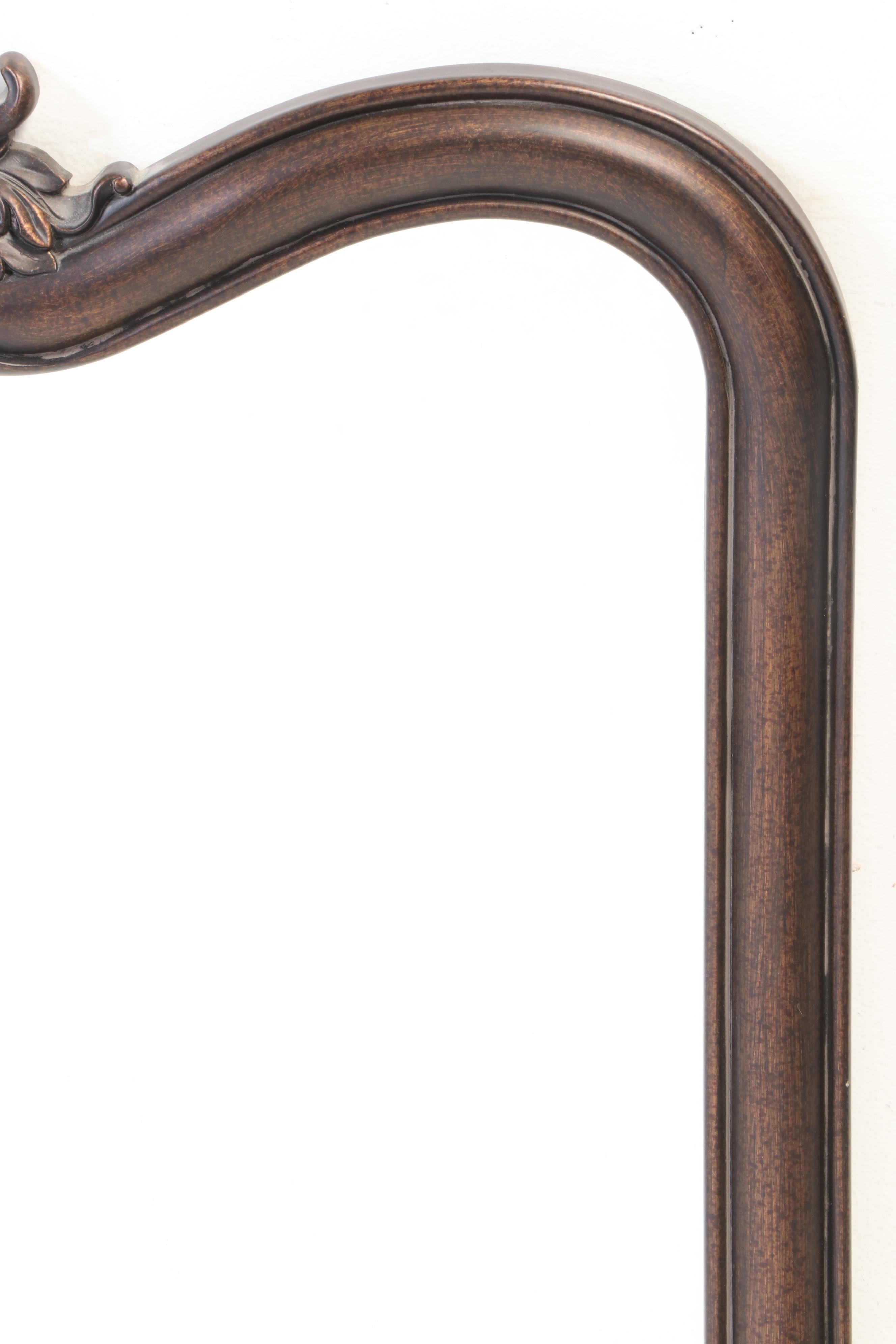 Howard Elliott Collection "Eliza" Bronze Finish Wall Mirror, Contemporary