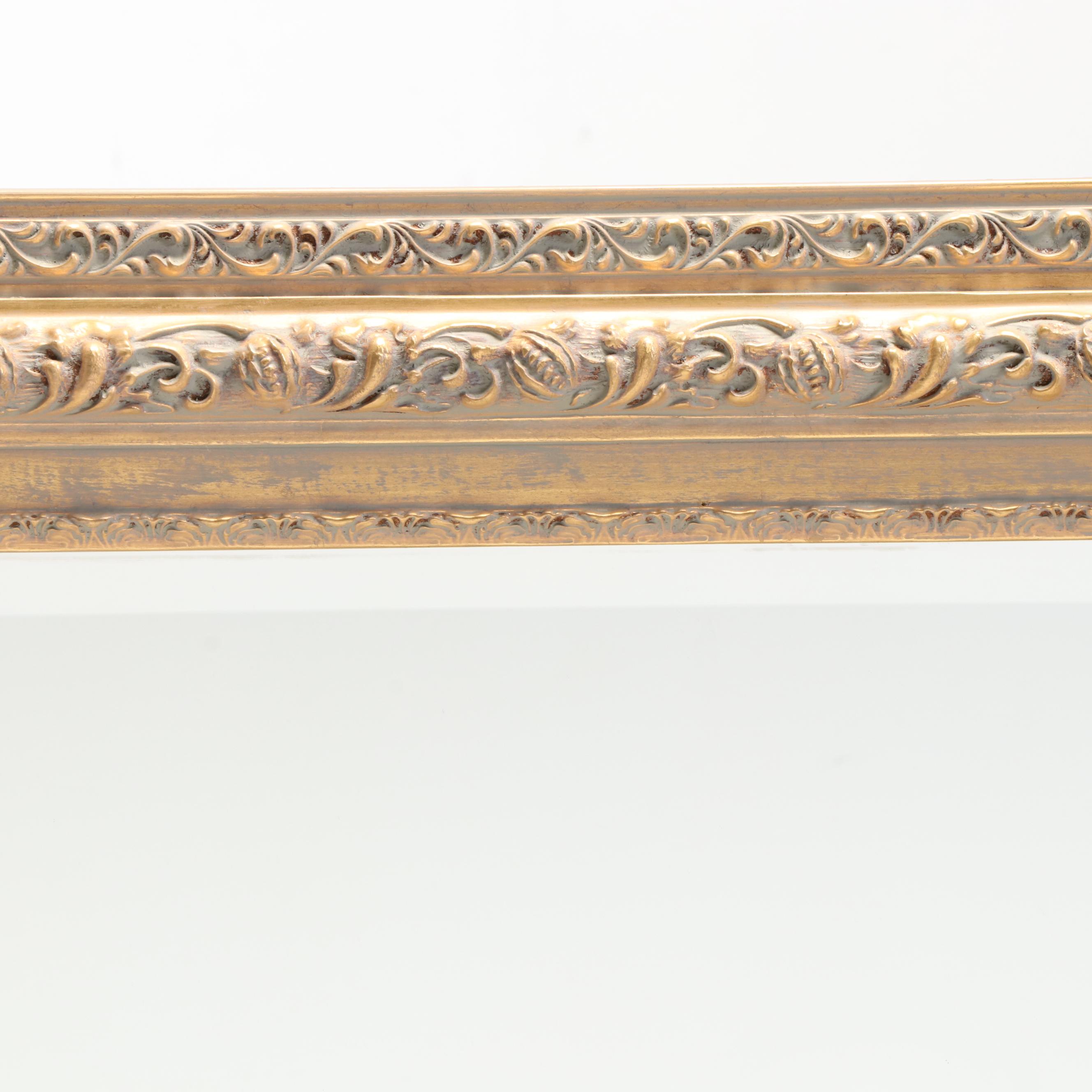 J.A. Olson Company Neoclassical Style Gilt Composite Mirror