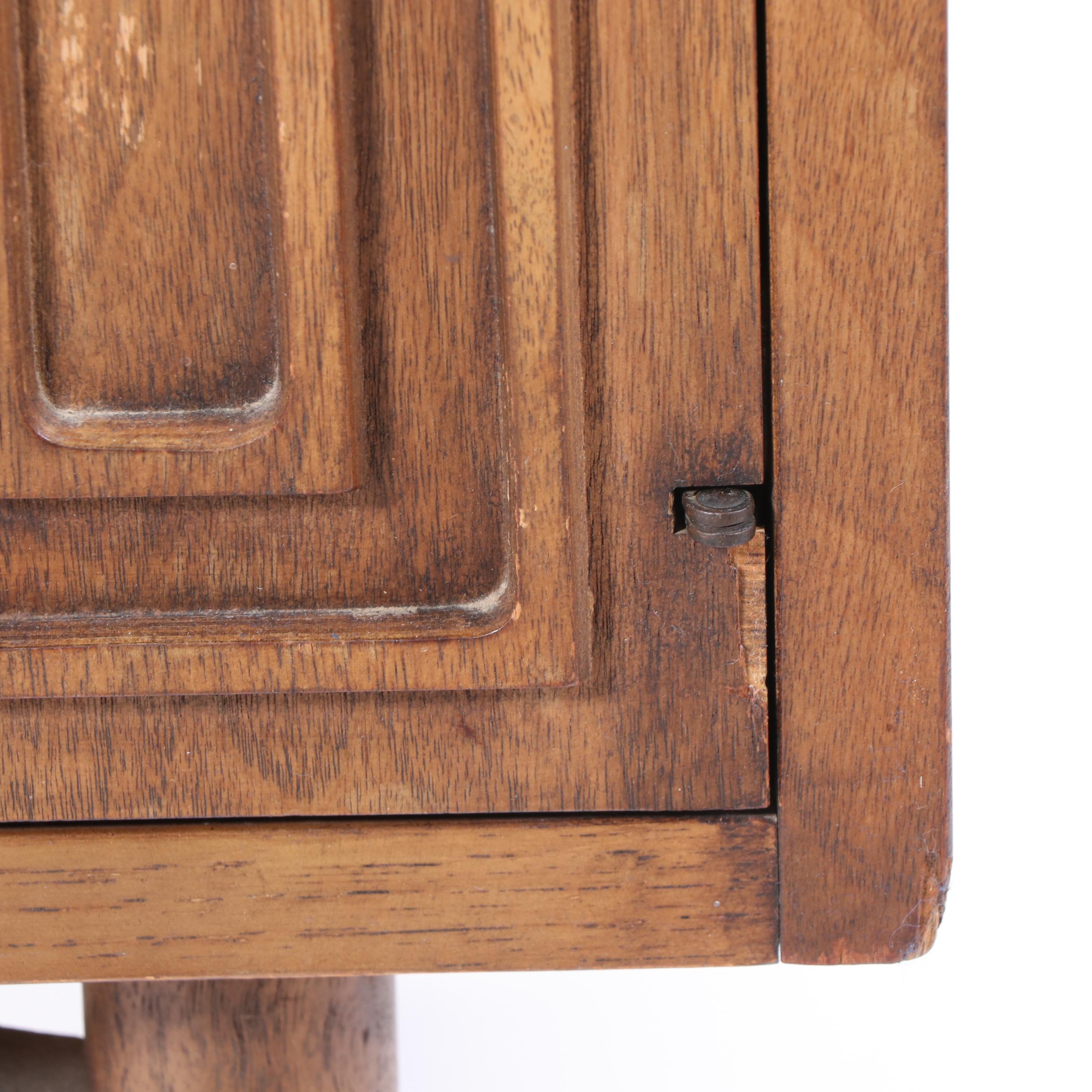 Pair of Mid Century Modern Walnut Side Cabinets