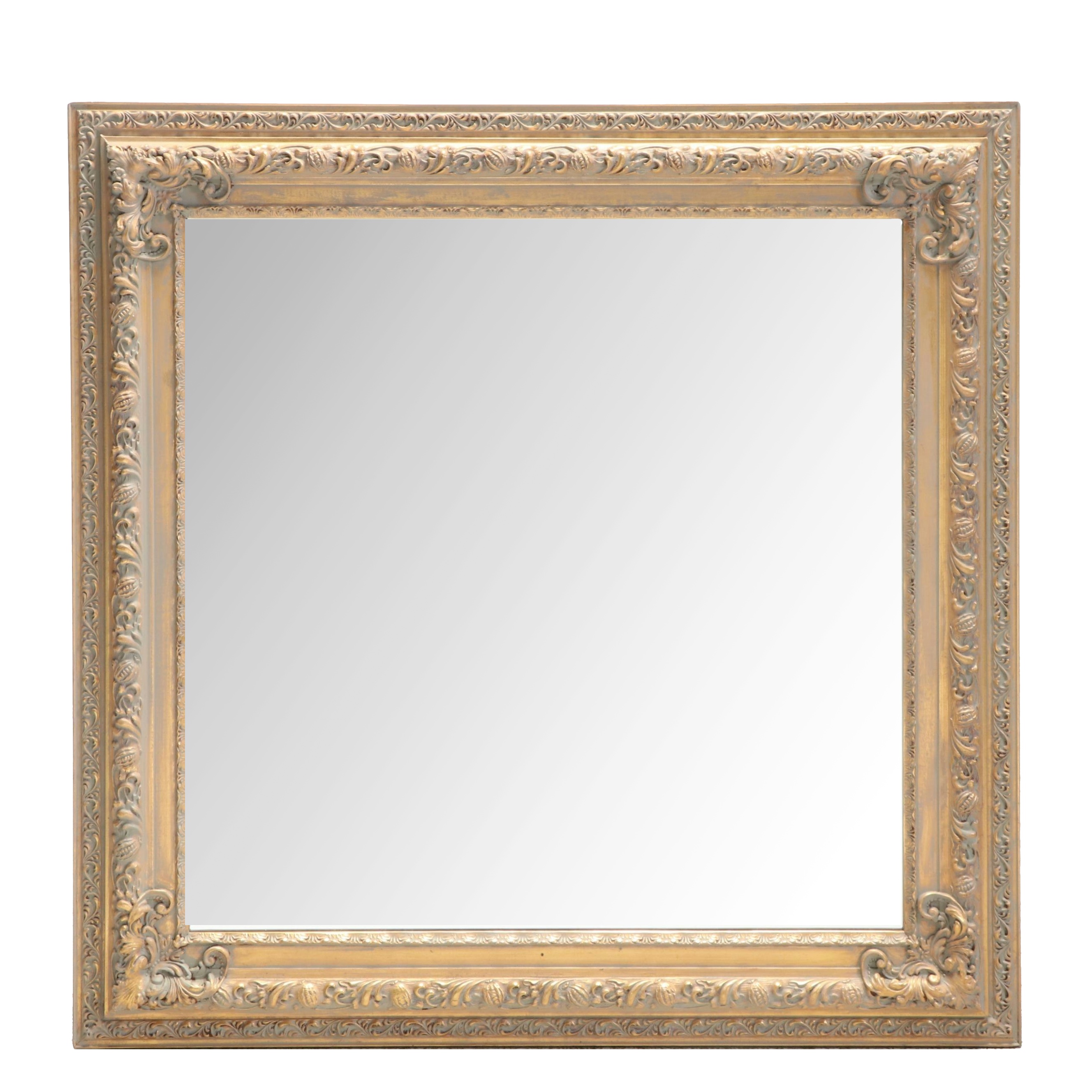 J.A. Olson Company Neoclassical Style Gilt Composite Mirror
