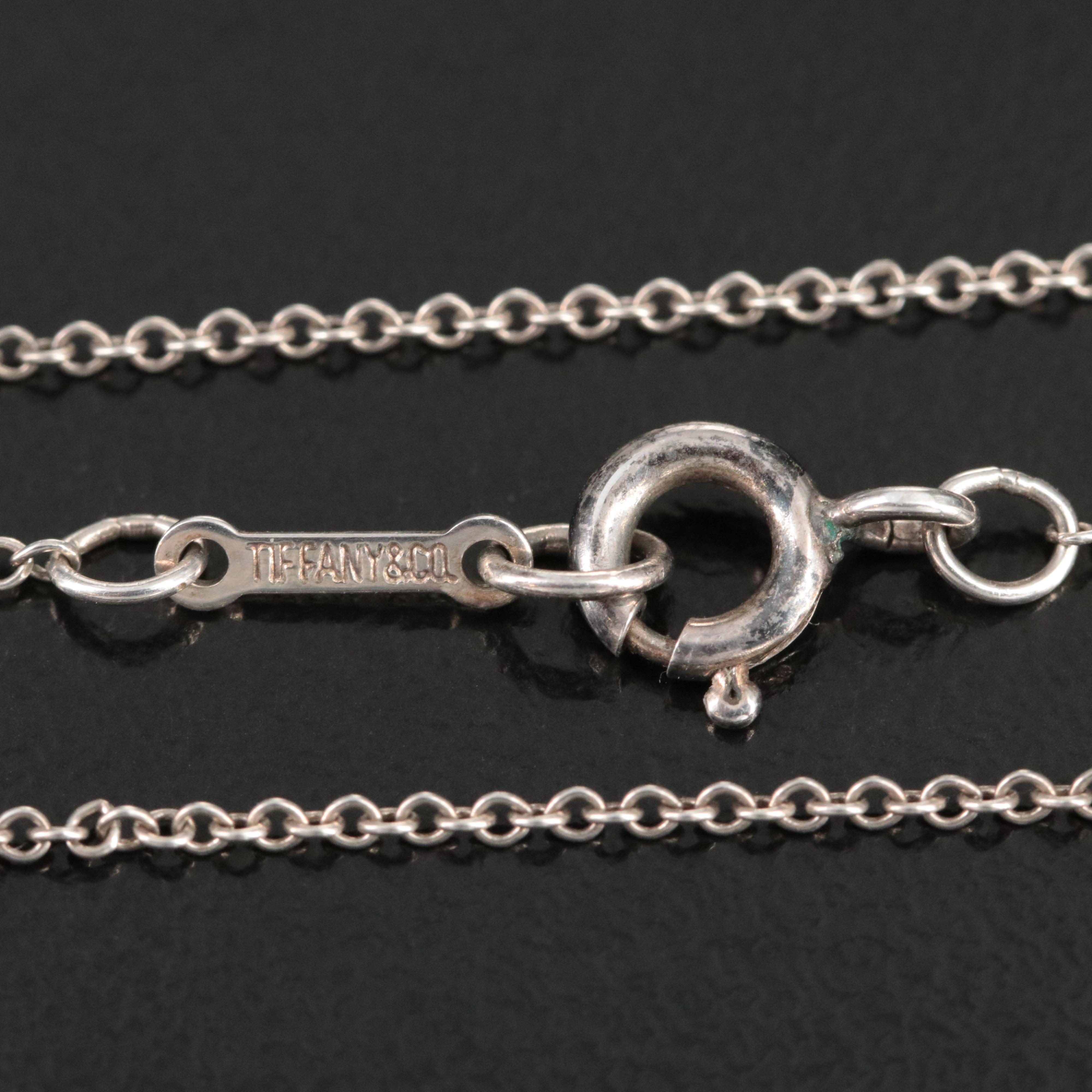 Paloma Picasso for Tiffany & Co. Loving Heart Sterling Necklace