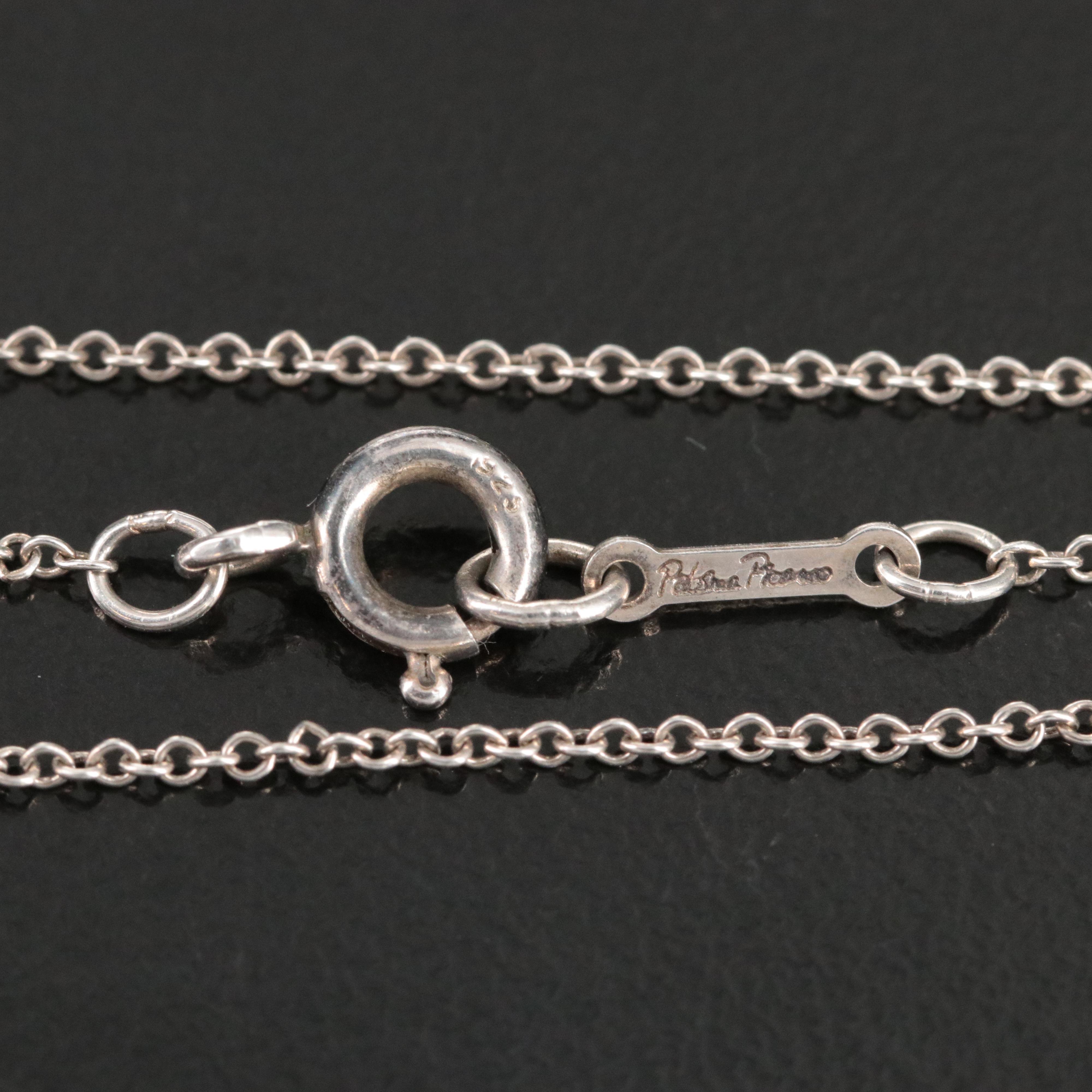 Paloma Picasso for Tiffany & Co. Loving Heart Sterling Necklace