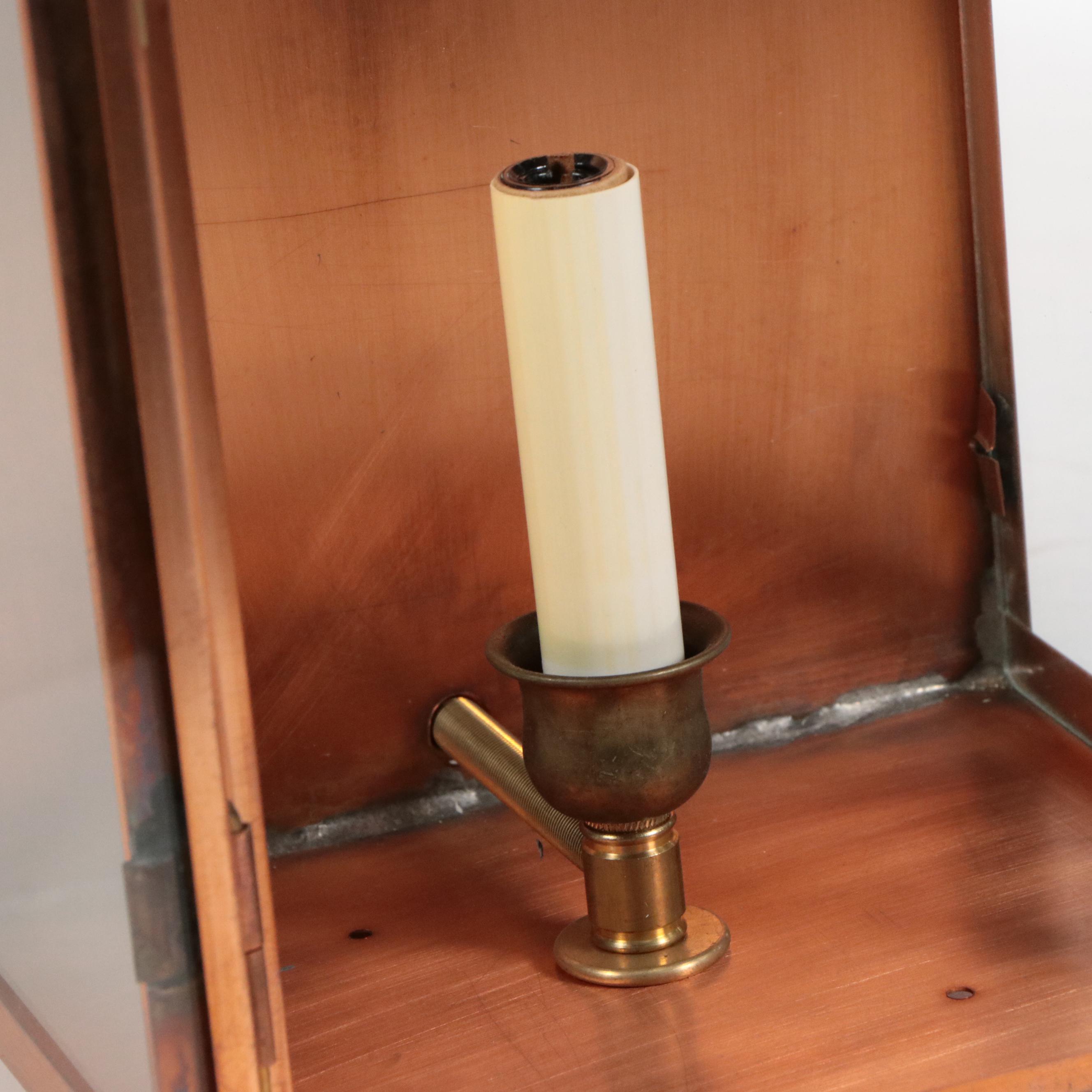 Carolina Lanterns Market Street Copper Wall Sconce