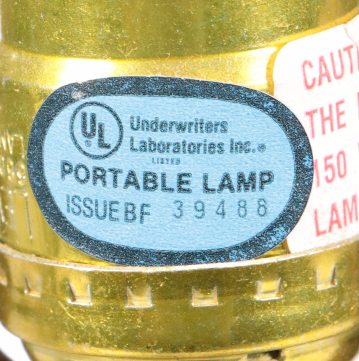 Colonial Style Tin Candle Mold Lamp with Pierced Tin Shade, Vintage