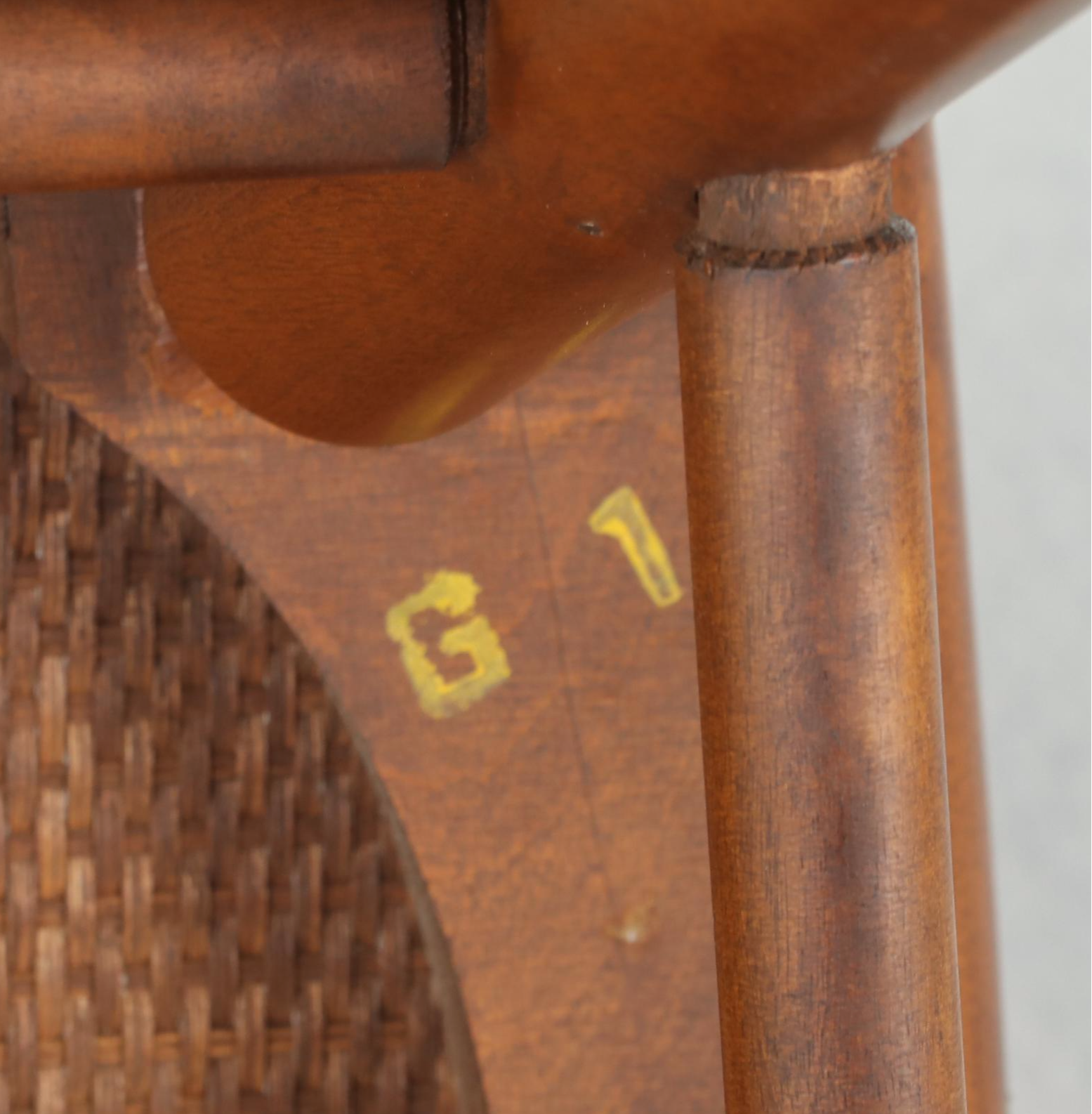 Mid Century Modern Walnut Rocking Chair, Manner of George Nakashima