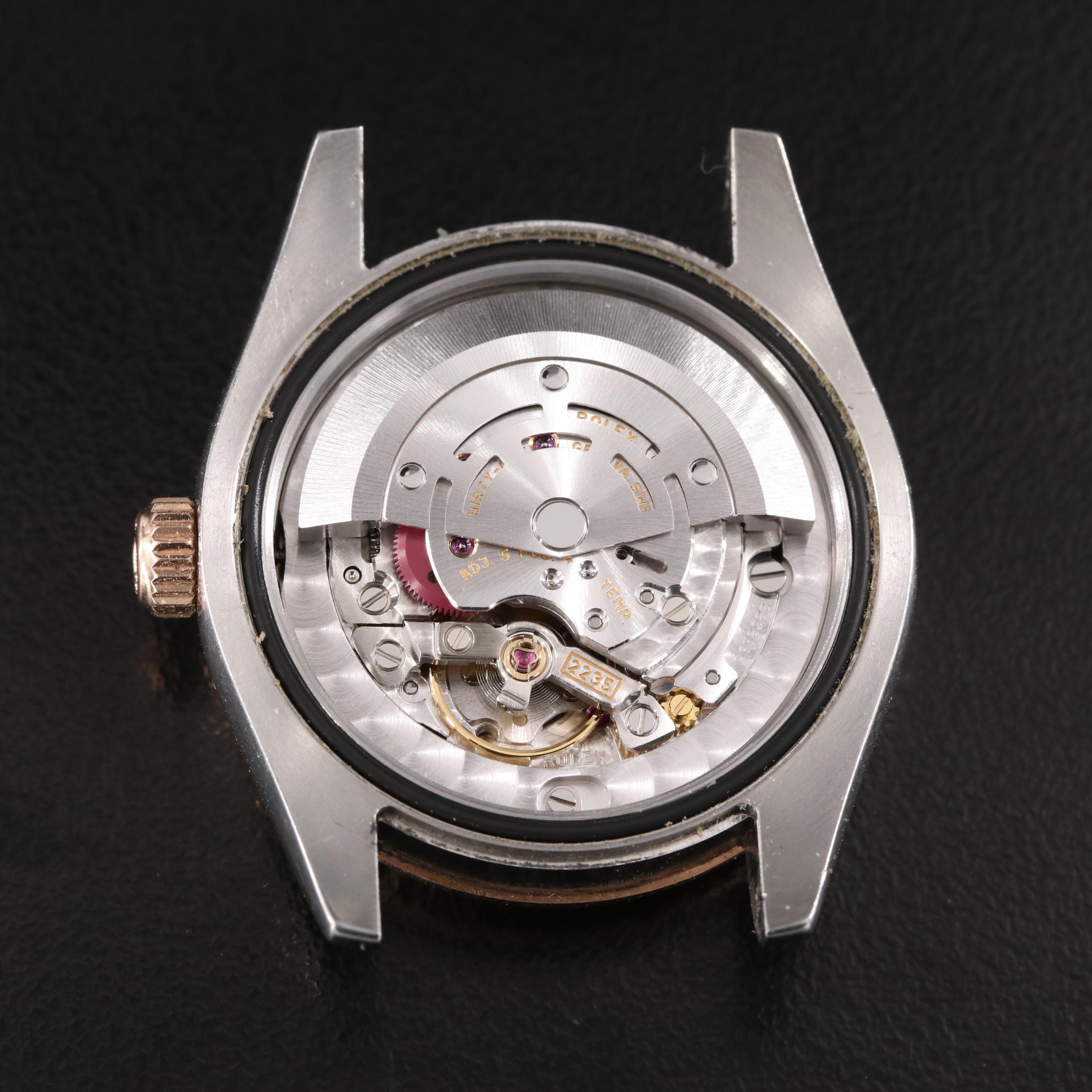 2006 Rolex Factory Diamond Dial Everose Datejust Watch