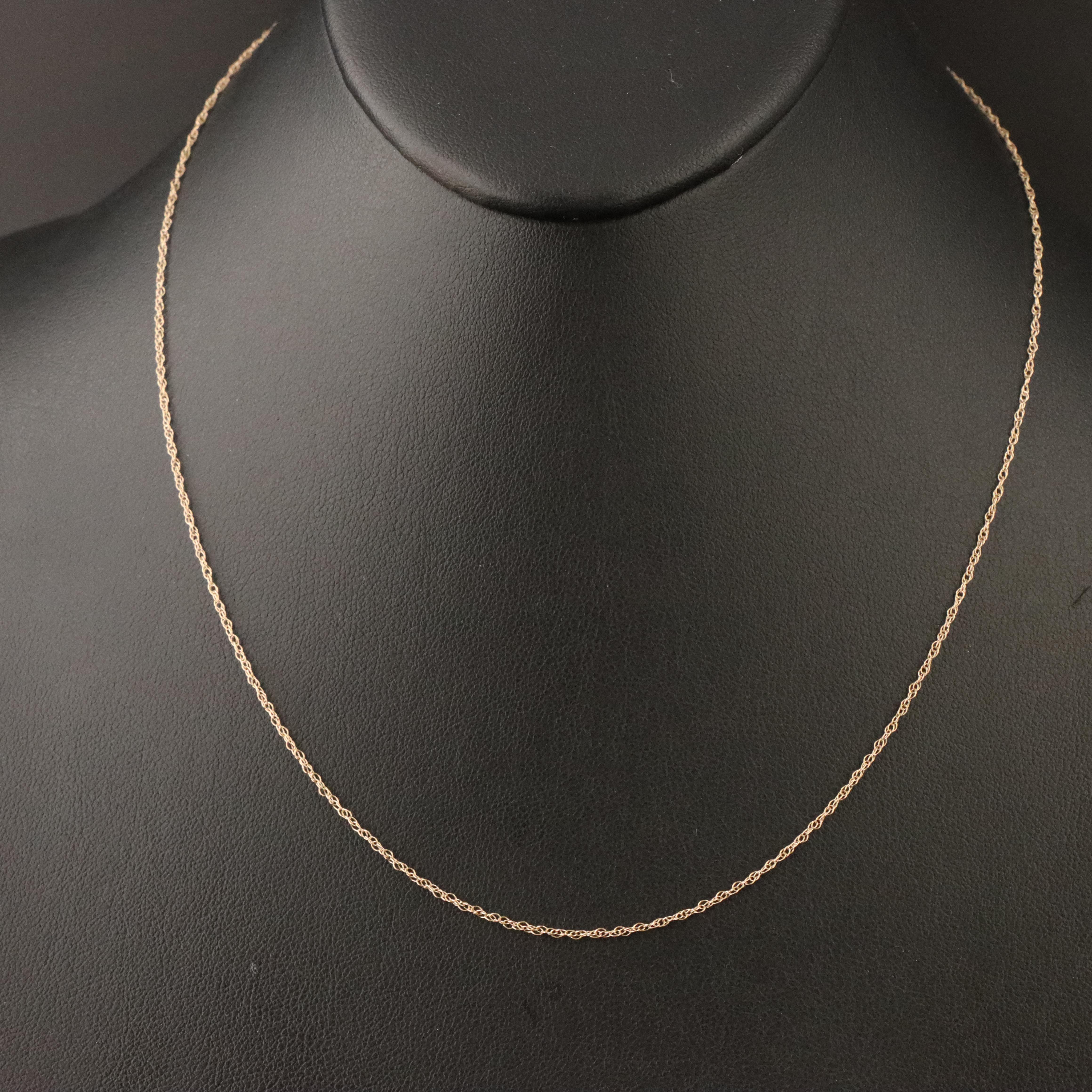 14K Singapore Chain Necklace