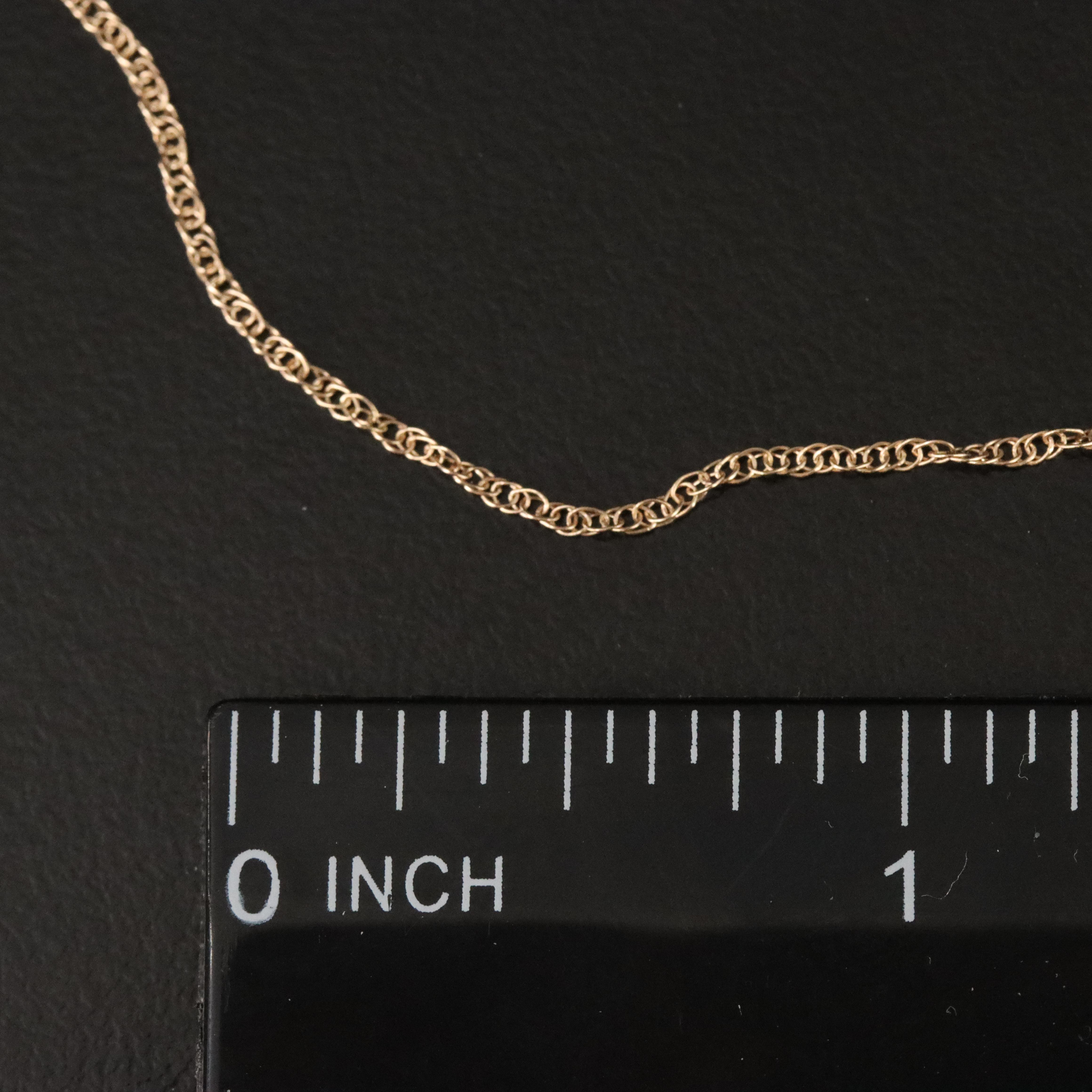 14K Singapore Chain Necklace
