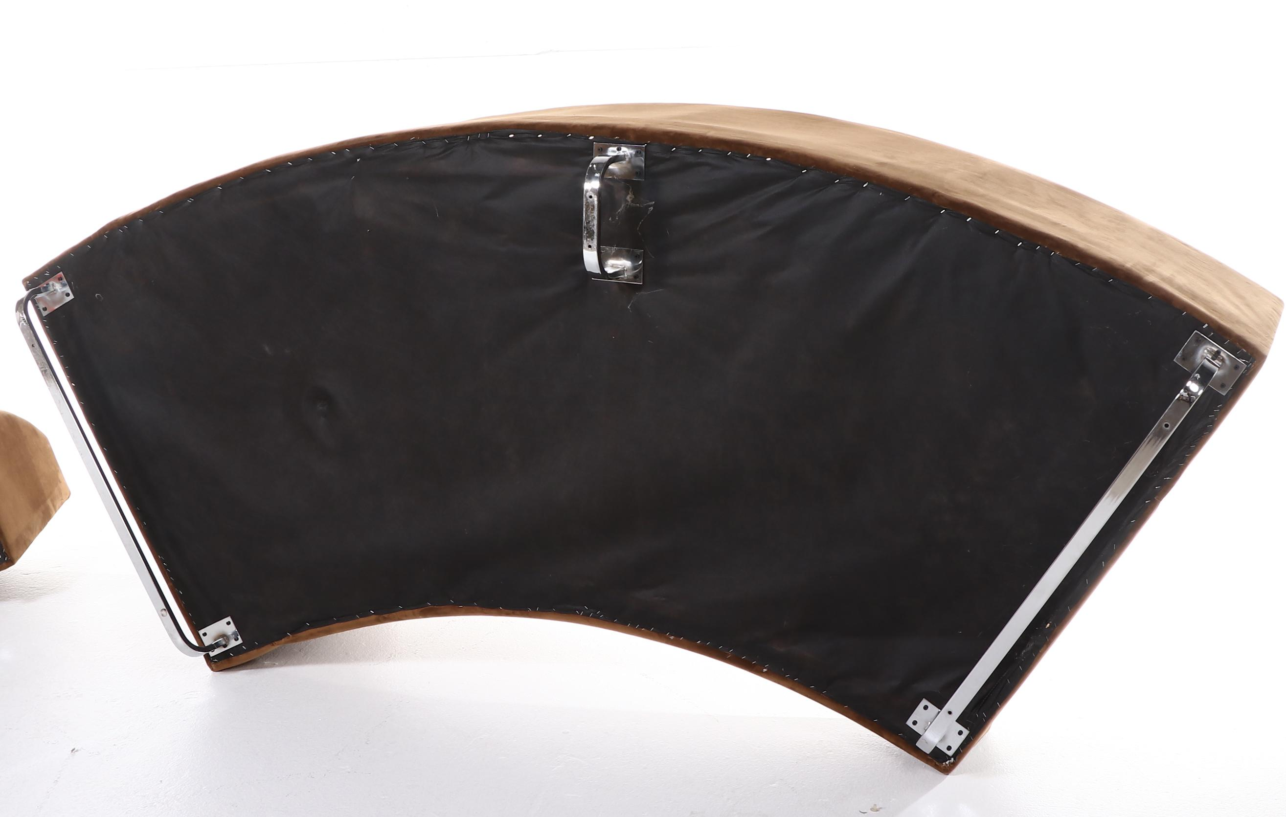 Lazar Industries Upholstered Modular Sofa