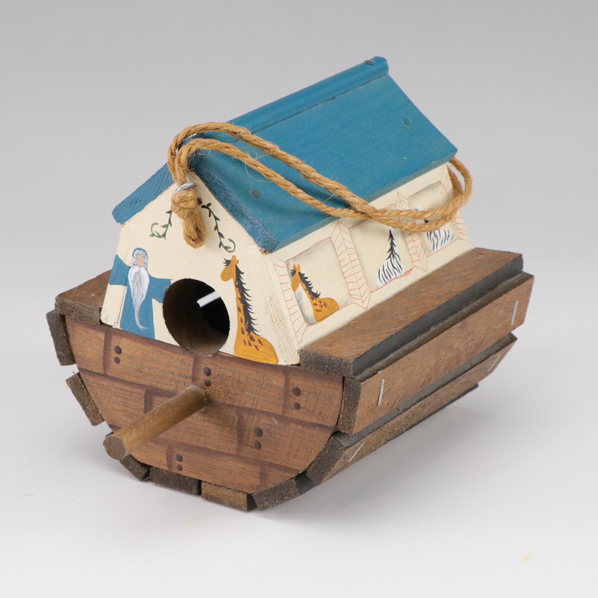 Noah's Ark Themed Bird House and Pill Boxes