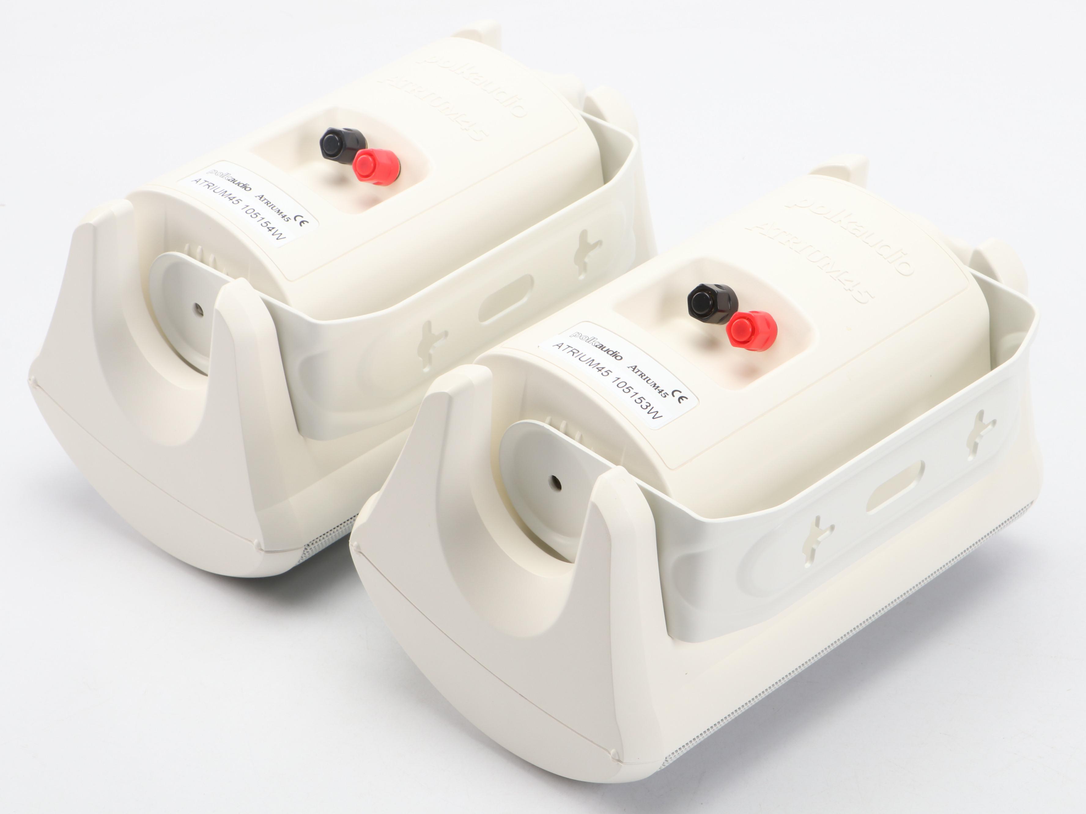 Polk Audio Atrium 45 Multi-Application Series White Indoor/Outdoor Speakers