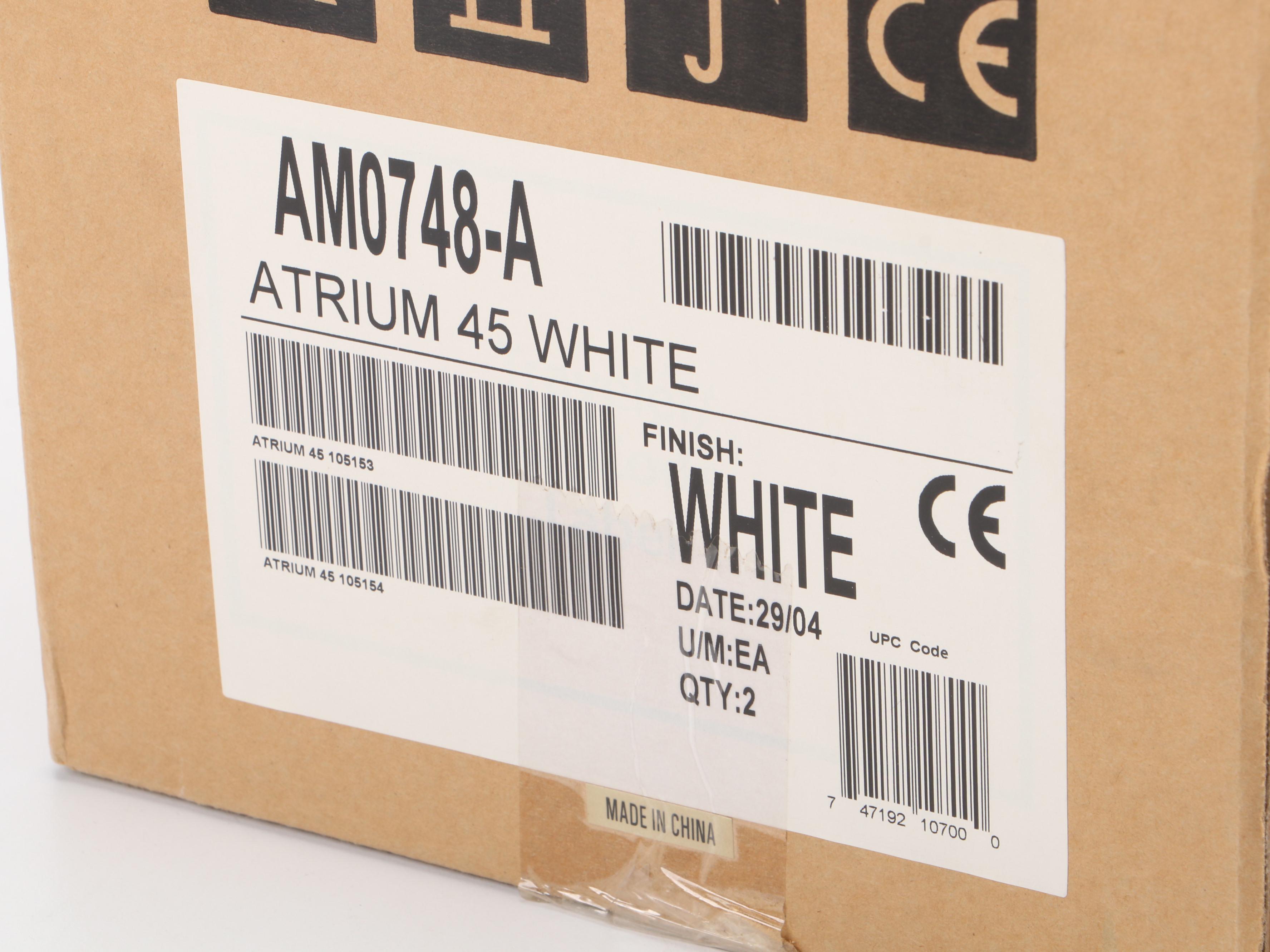 Polk Audio Atrium 45 Multi-Application Series White Indoor/Outdoor Speakers