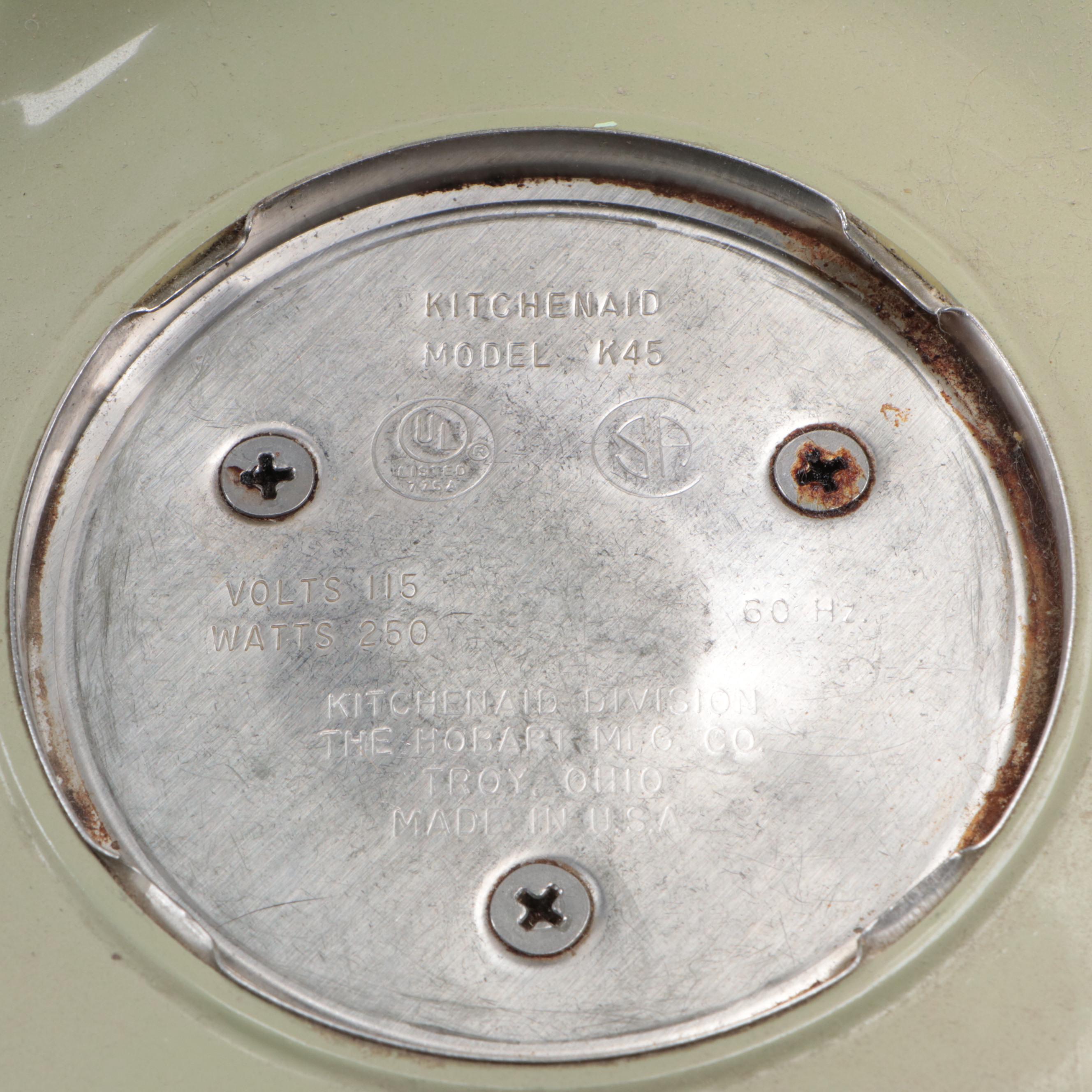 KitchenAid Model K45 Standing Mixer