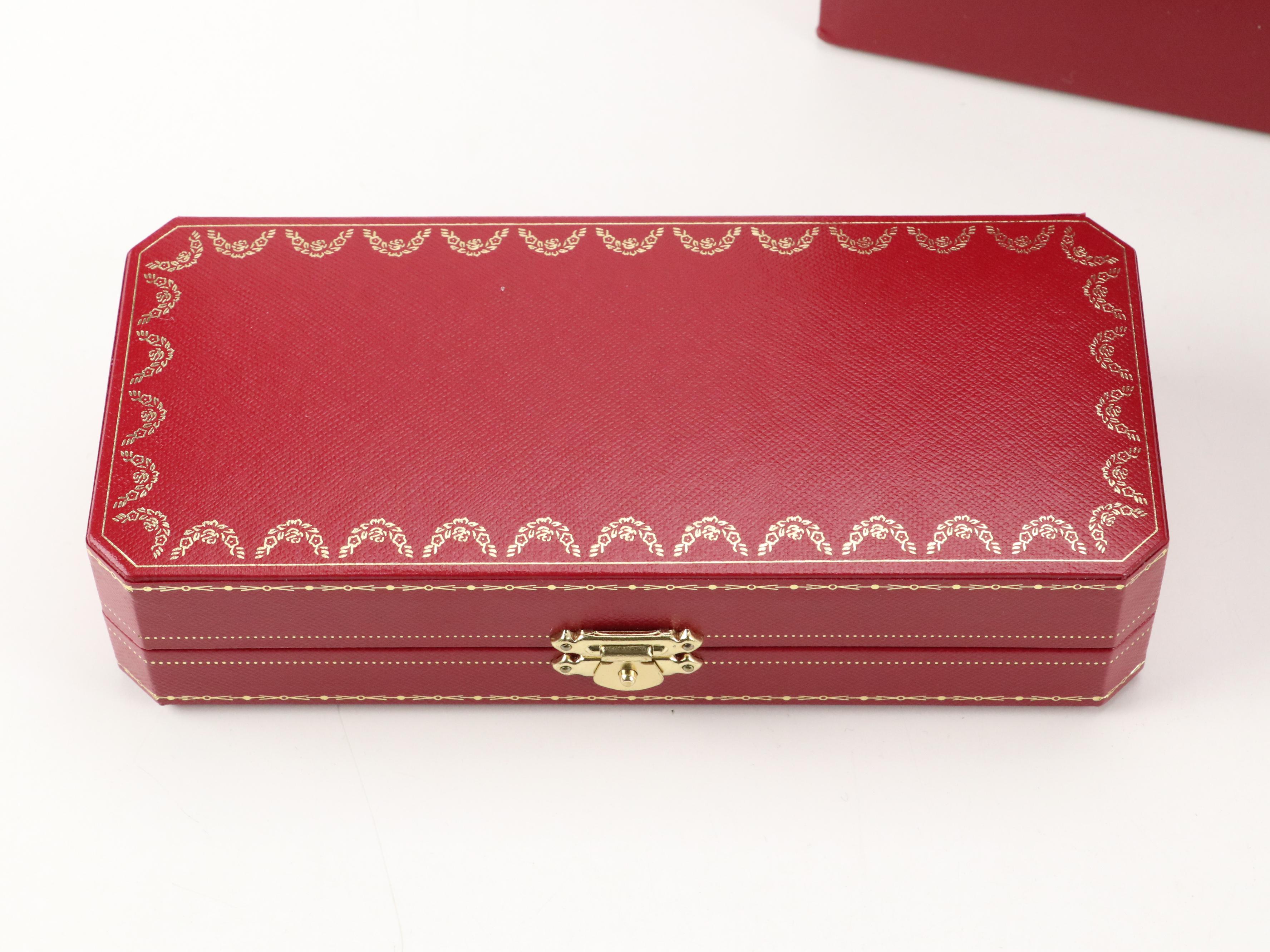 Cartier "Diabolo de Cartier" Black Resin Ballpoint Pen with Gold Plate Accents