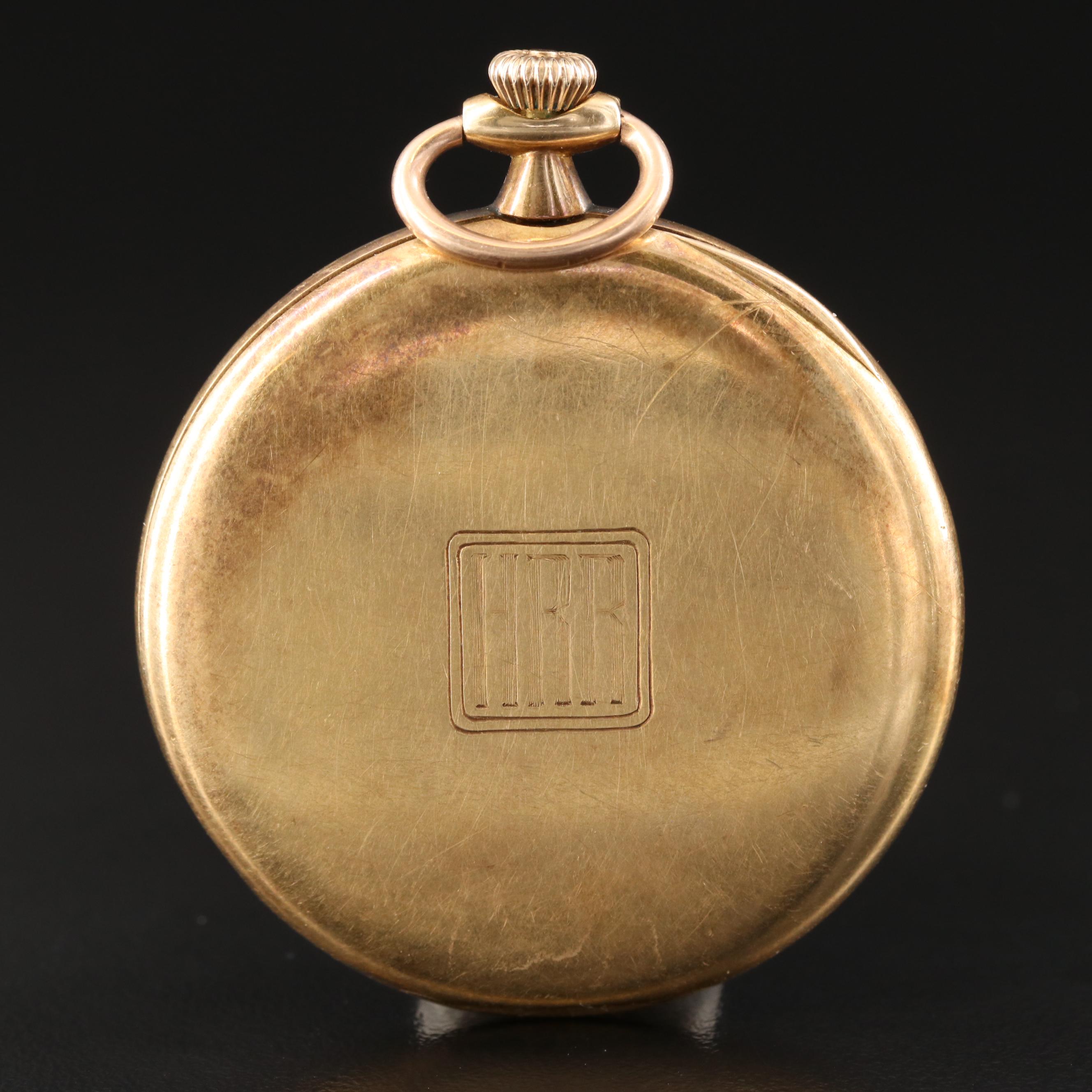 Antique 18K Tiffany and Co. Switzerland Pocket Watch