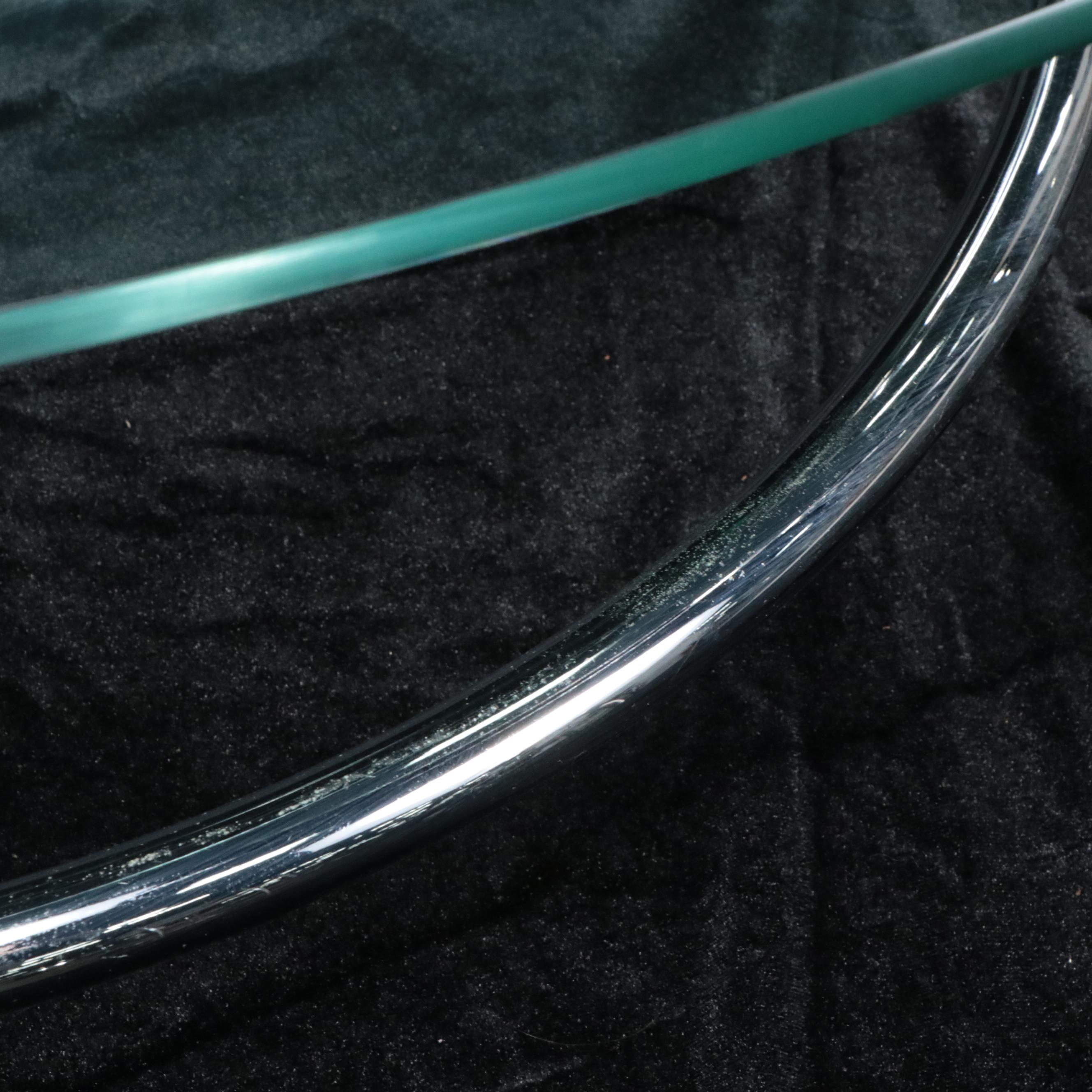 Wells Sinkware Art Glass Vessel with Wall Mount Glass and Chrome Vanity