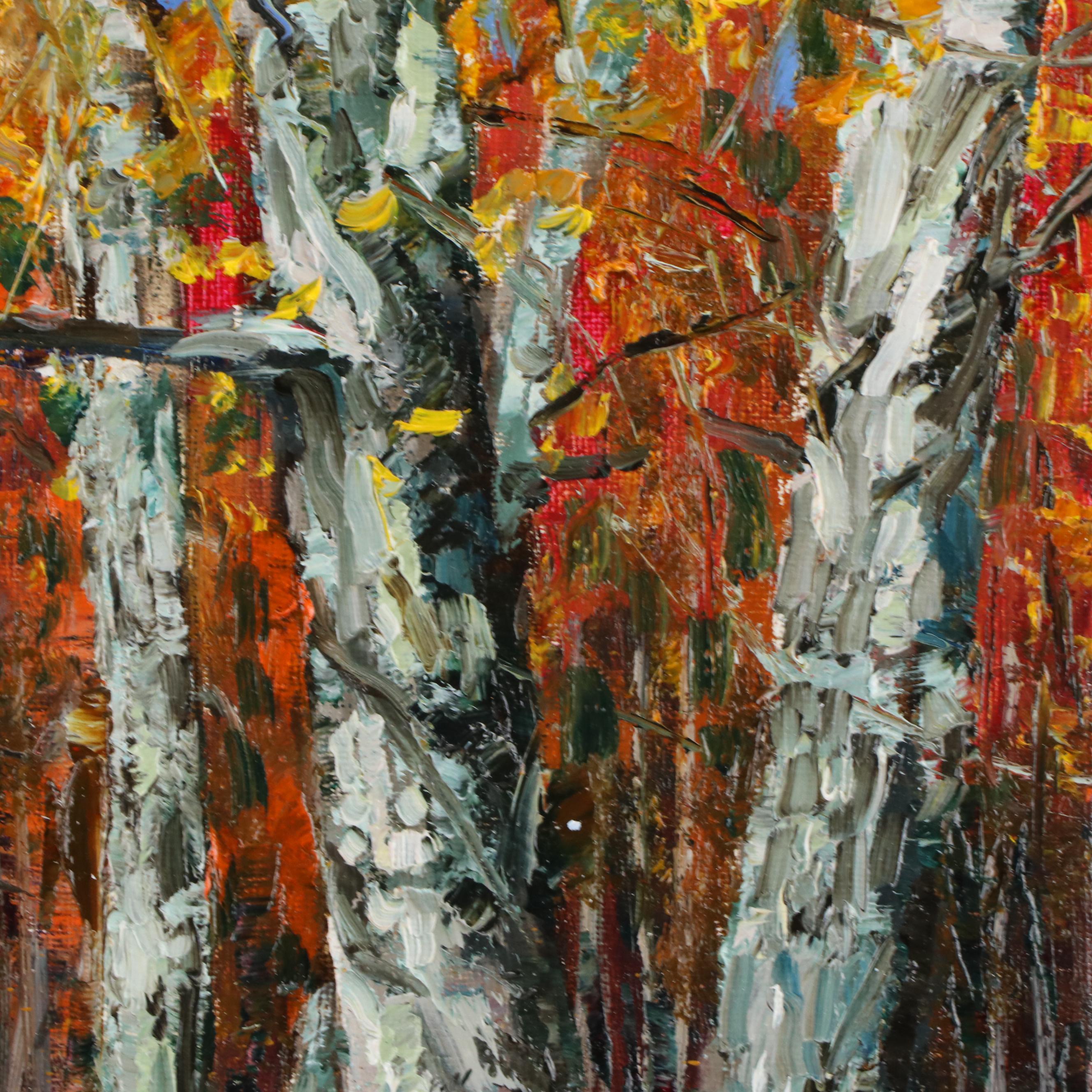 Garncarek Aleksander Forest Landscape Oil Painting, 2024