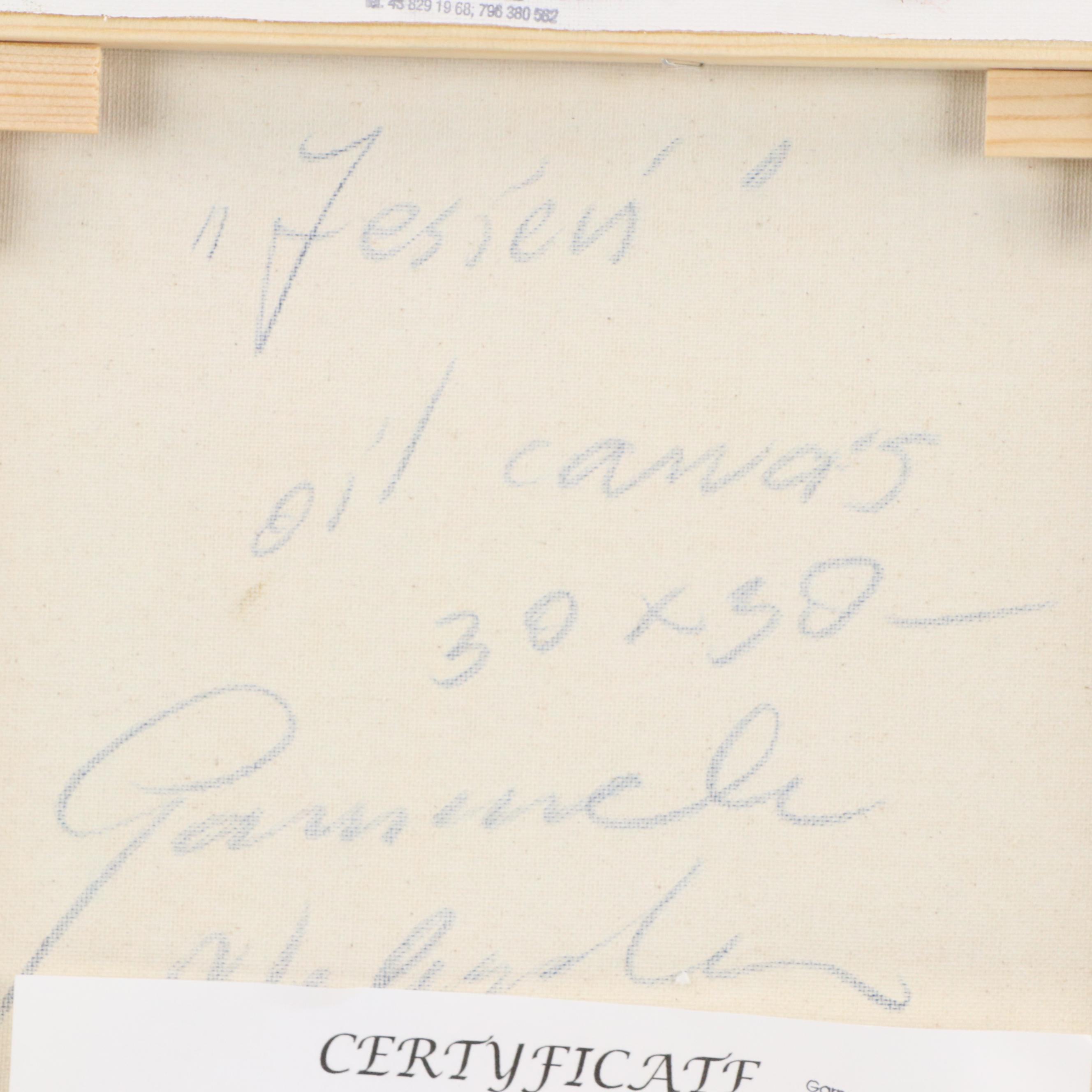 Garncarek Aleksander Forest Landscape Oil Painting, 2024