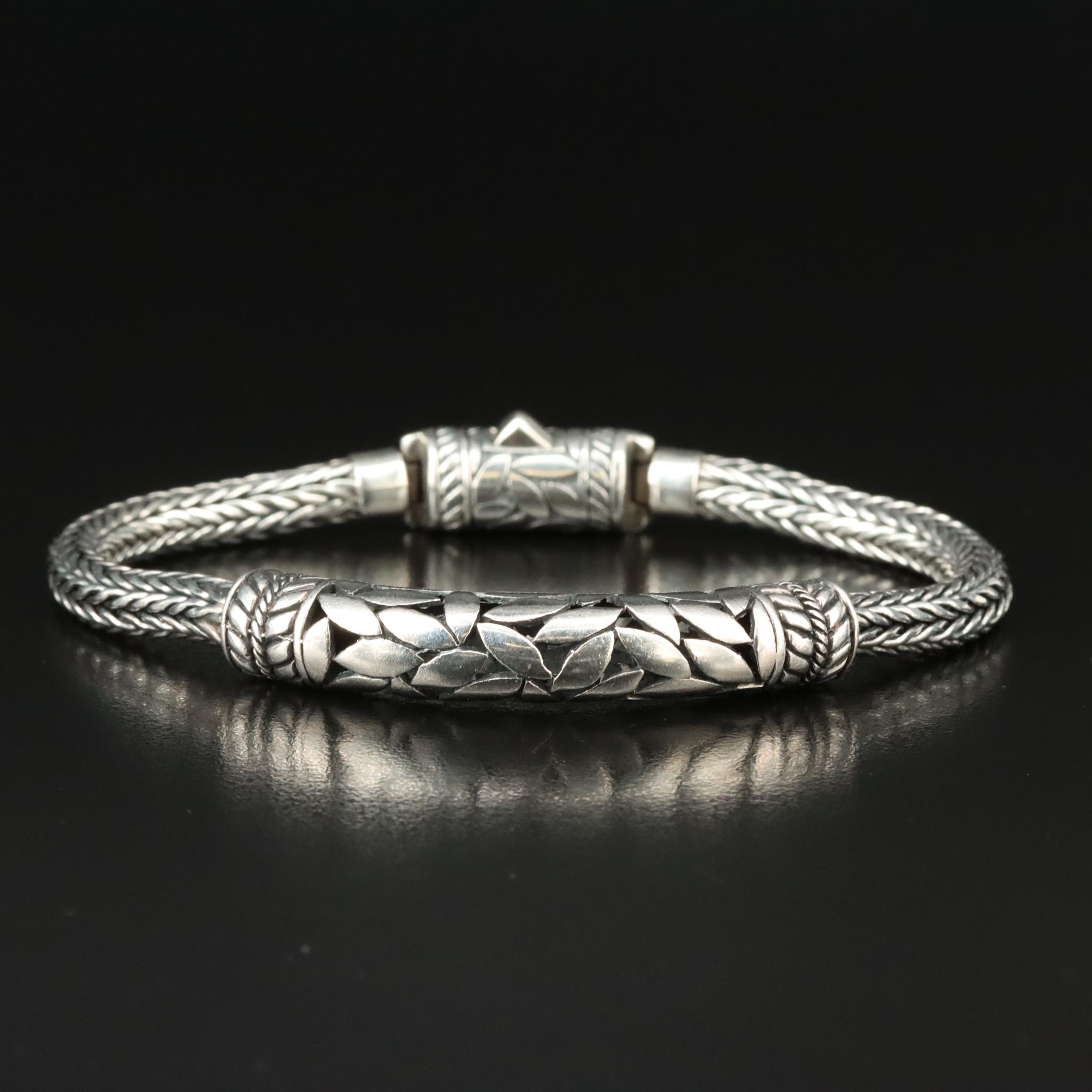 Sterling Bar Bracelet