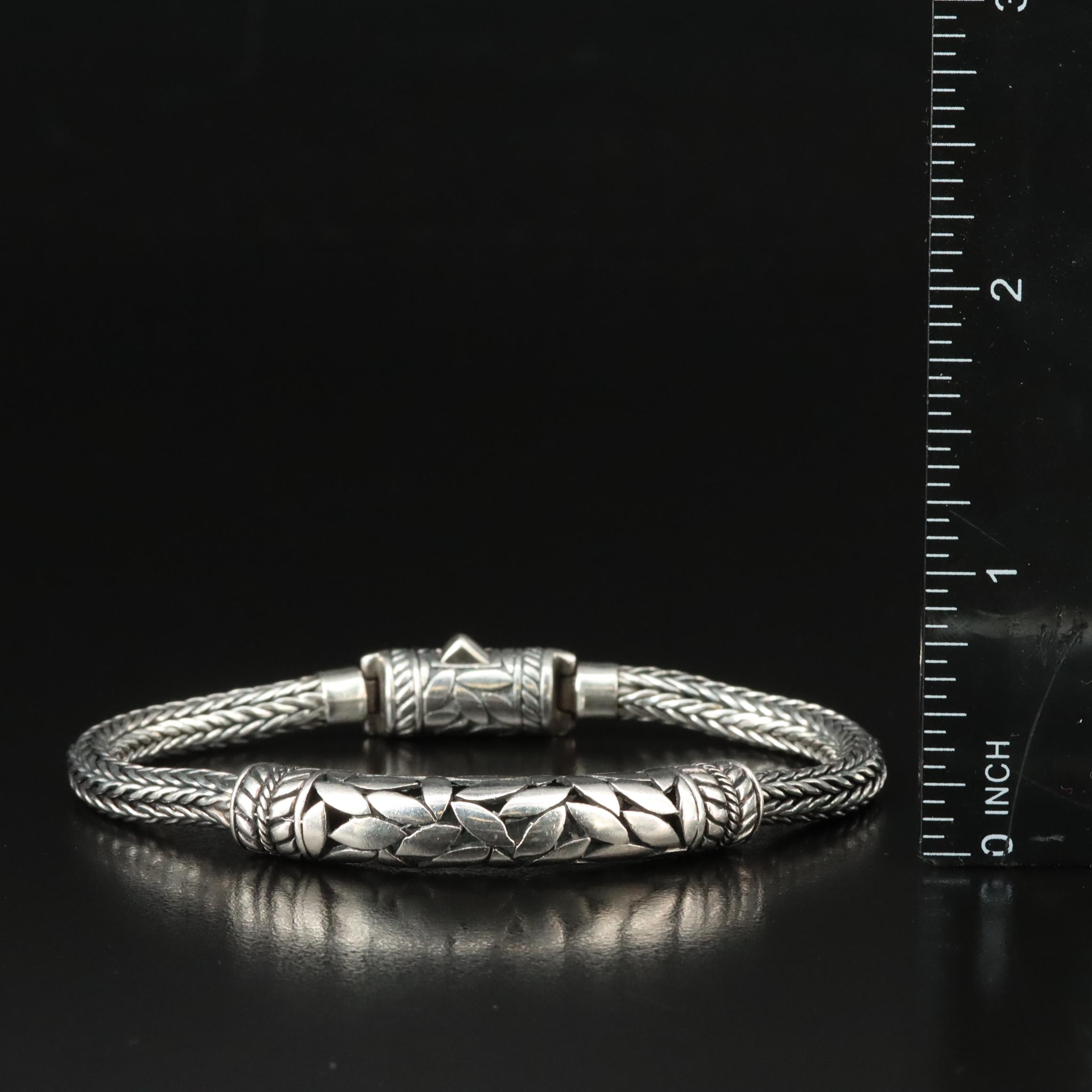 Sterling Bar Bracelet